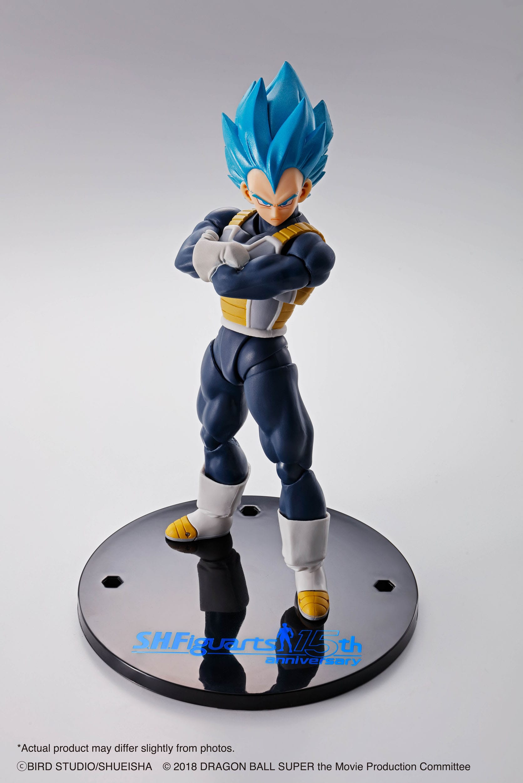 DRAGONBALL SUPER SH FIGUARTS Vegeta Super Saiyan Blue 15th Anniversary Version