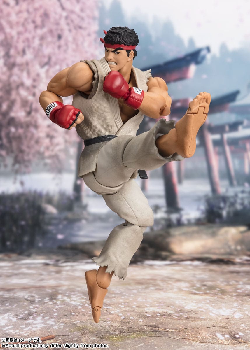 Street Fighter SH Figuarts Action Figure Ryu - Outfit 2