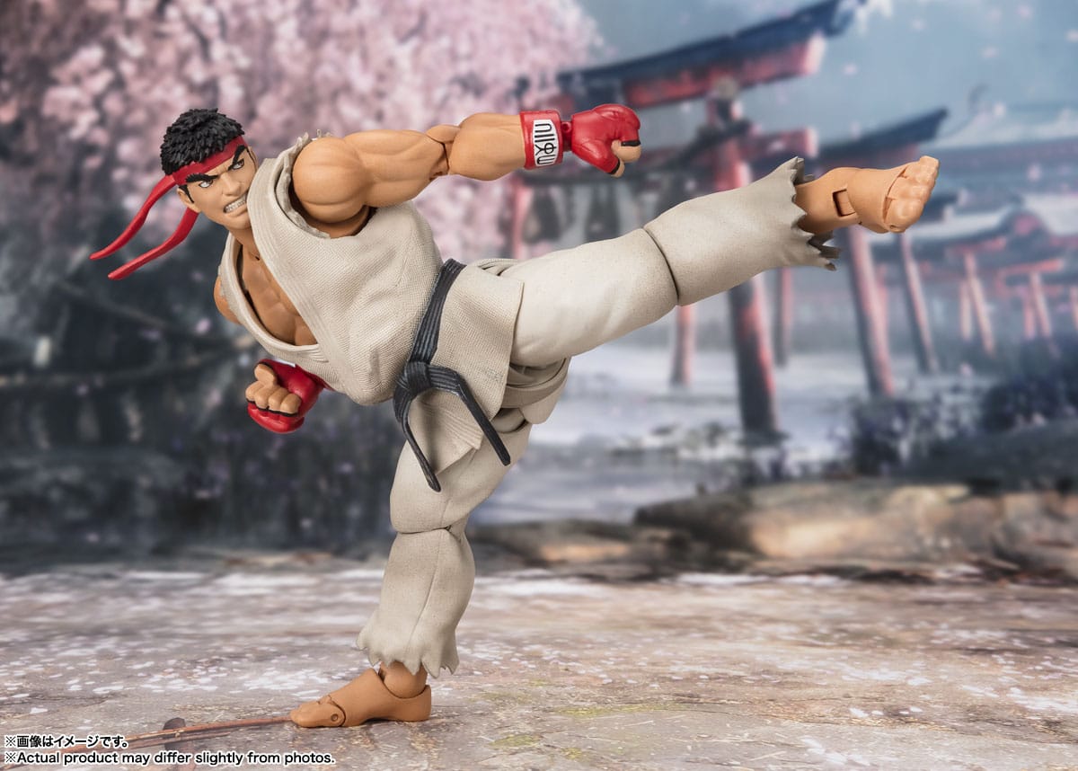 Street Fighter SH Figuarts Action Figure Ryu - Outfit 2