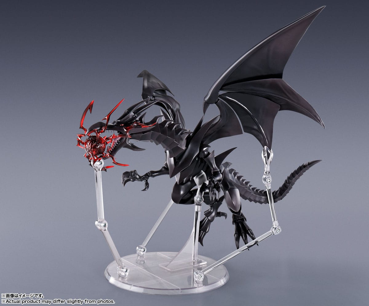 Yu-Gi-Oh! Duel Monsters SH Monster Arts Action Figure Red-Eyes-Black Dragon