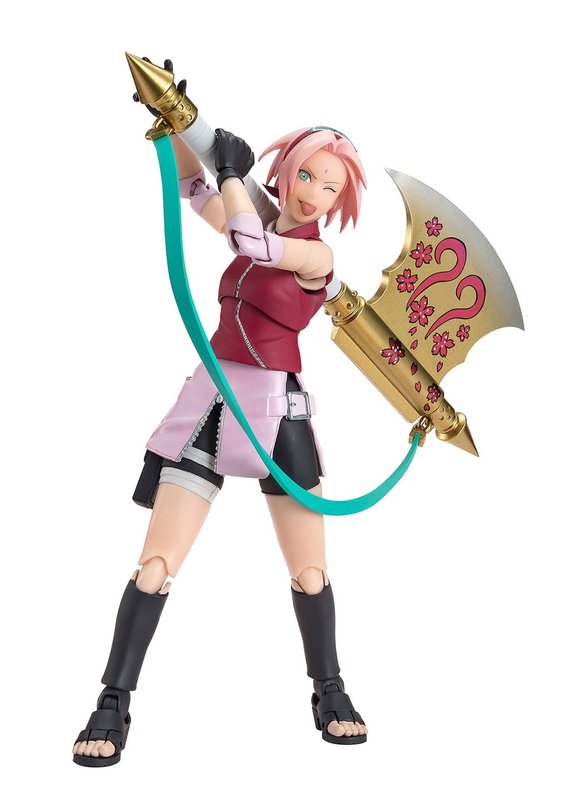 Naruto Shippuden SH Figuarts Action Figure Sakura Haruno Naruto OP99 Edition
