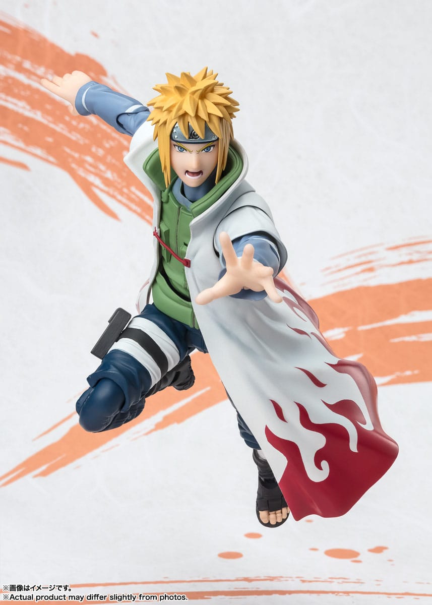 Naruto Shippuden SH Figuarts Action Figure Minato Namikaze NarutoP99 Edition