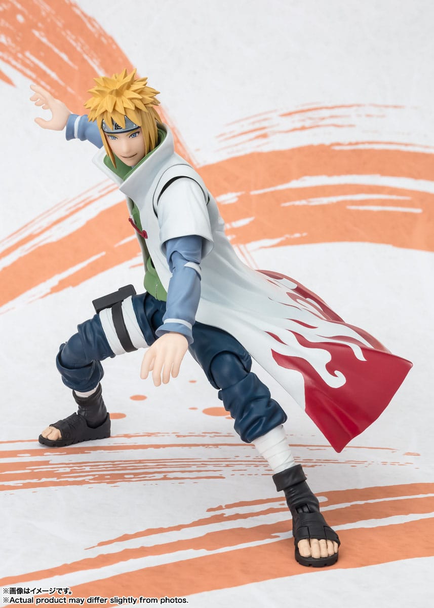Naruto Shippuden SH Figuarts Action Figure Minato Namikaze NarutoP99 Edition