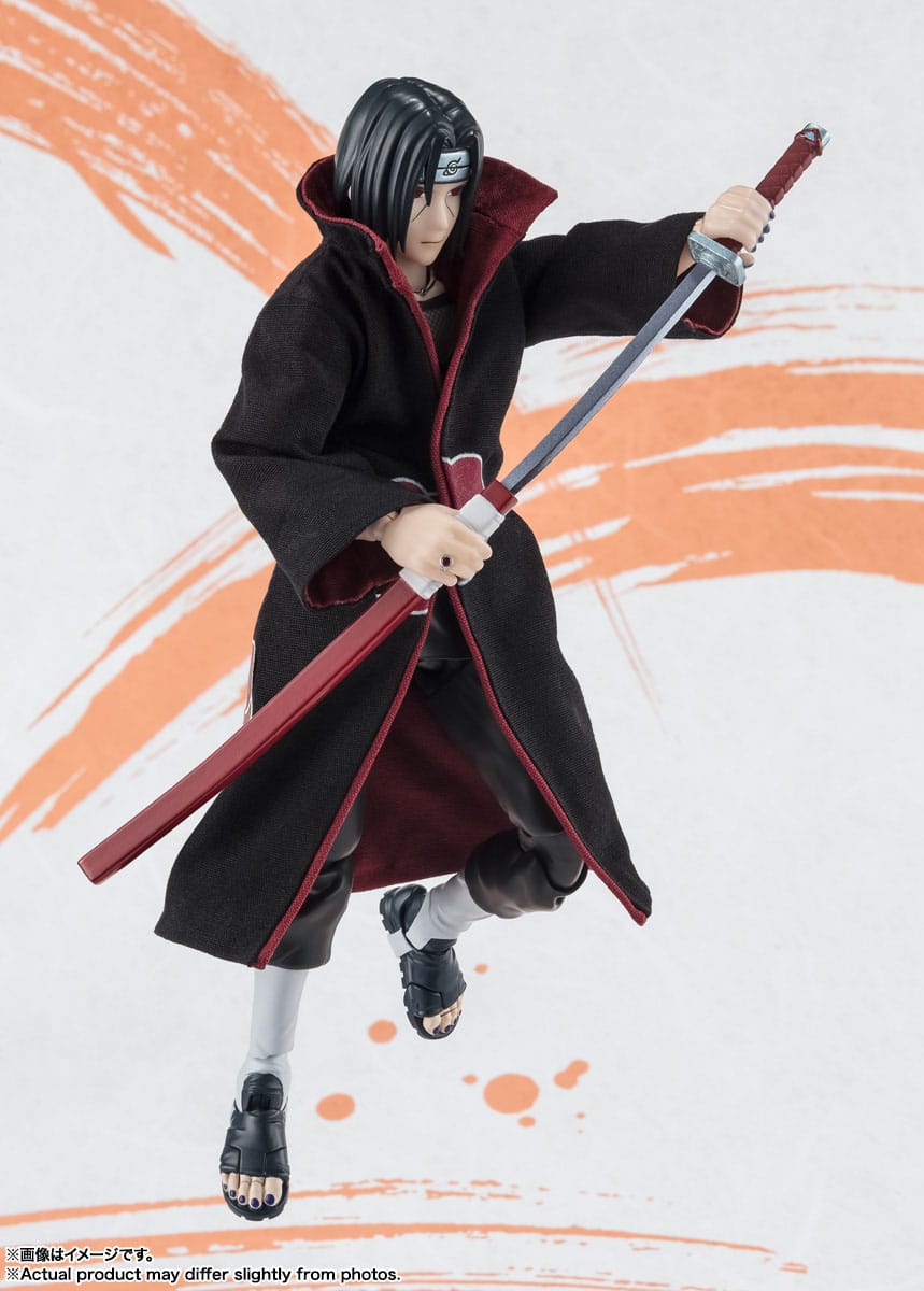 Naruto Shippuden SH Figuarts Action Figure Itachi Uchiha NarutoP99 Edition
