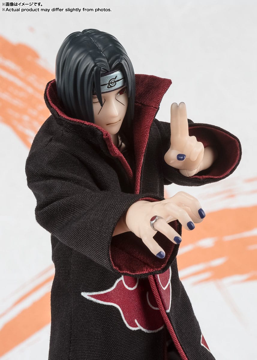 Naruto Shippuden SH Figuarts Action Figure Itachi Uchiha NarutoP99 Edition