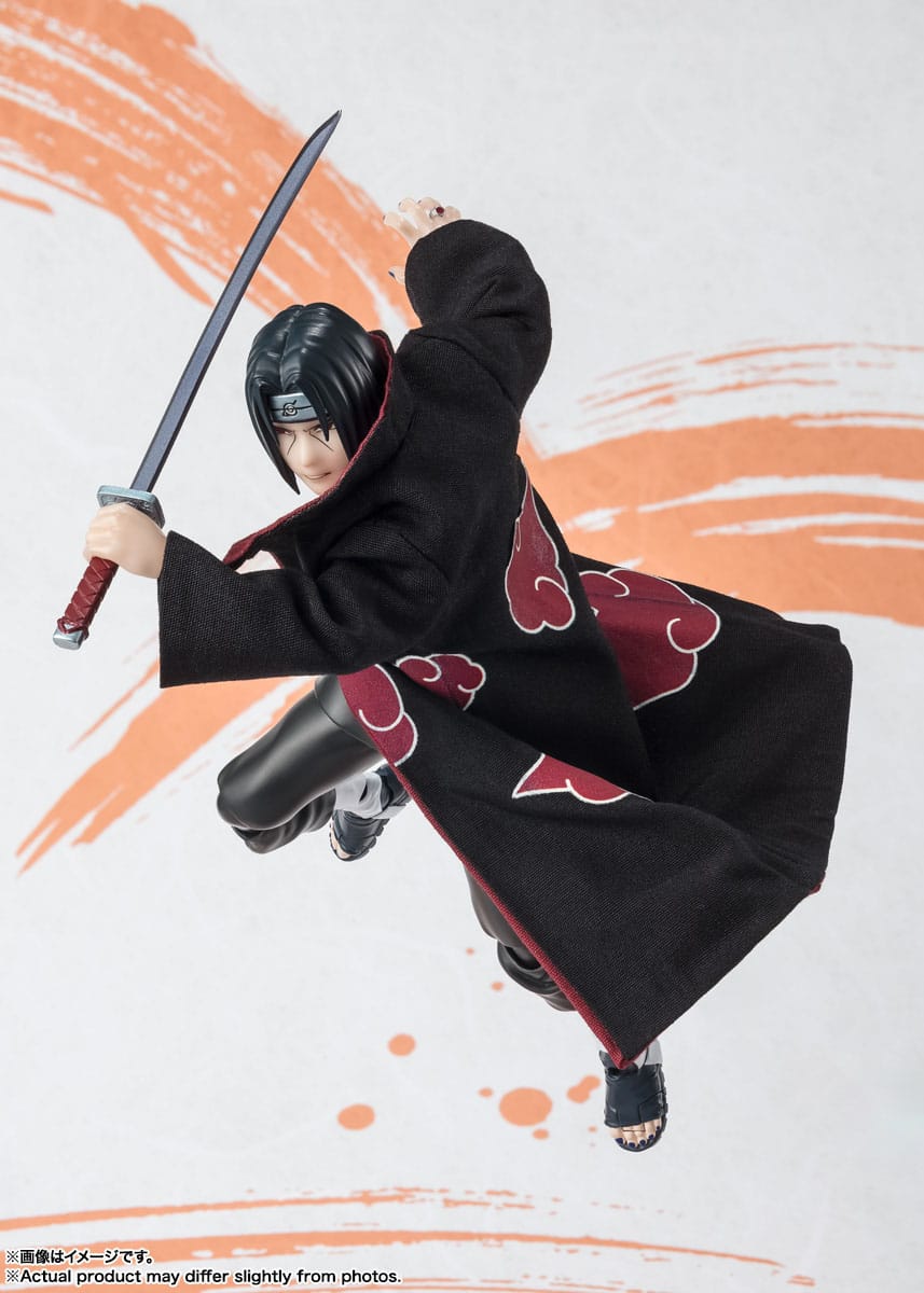 Naruto Shippuden SH Figuarts Action Figure Itachi Uchiha NarutoP99 Edition