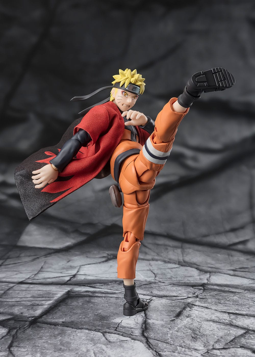 Naruto Shippuden SH Figuarts Action Figure Naruto Uzumaki (Sage Mode) - Savior of Konoha