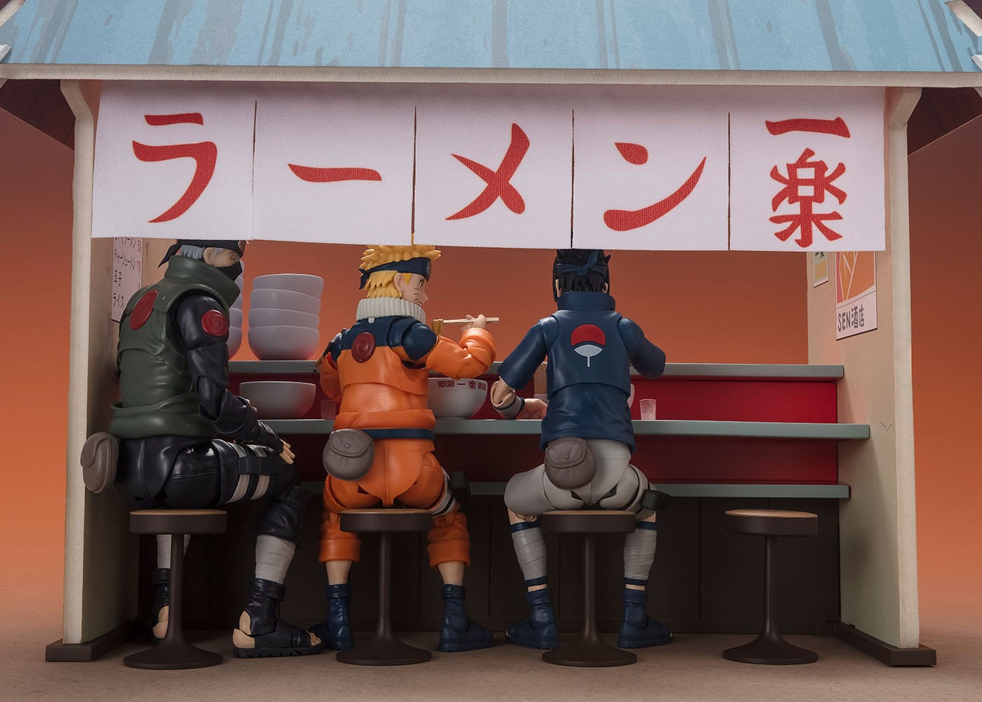 Naruto Shippuden SH Figuarts Accessories Ichiraku Ramen Set
