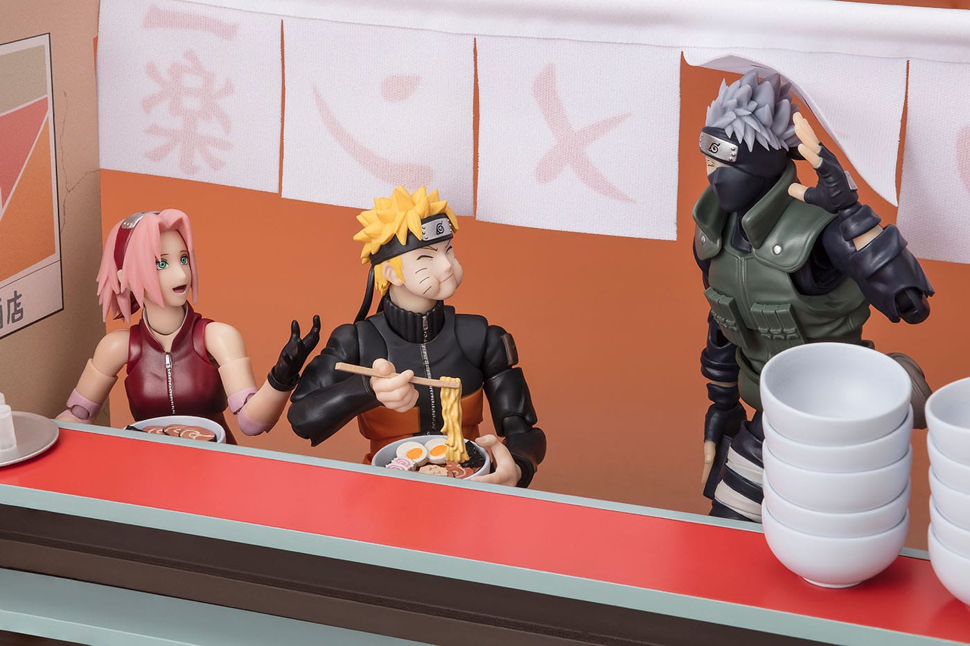 Naruto Shippuden SH Figuarts Accessories Ichiraku Ramen Set