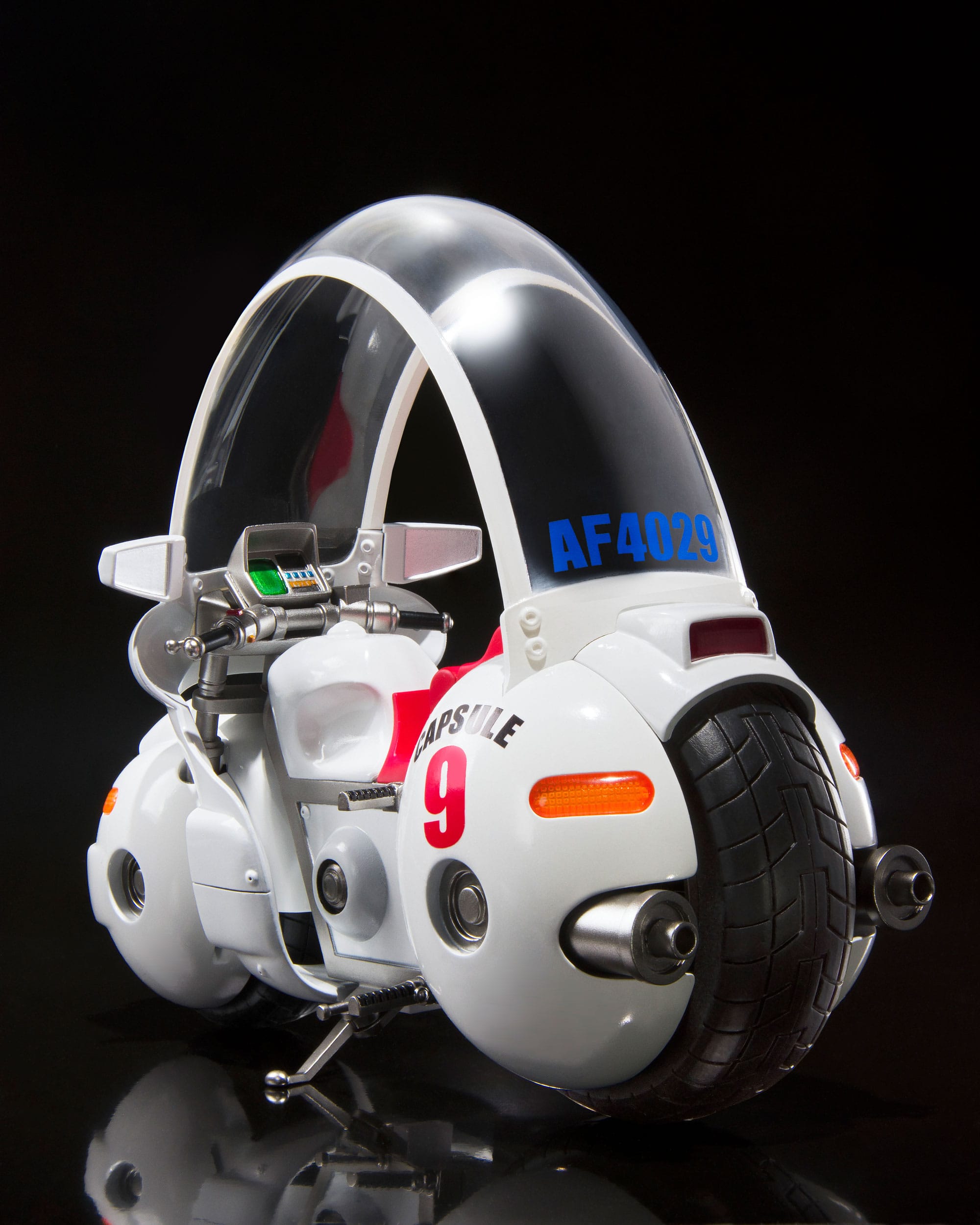 DRAGON BALL SH Figuarts Vehicle with Figure Bulma's Motorcycle Hoipoi Capsule No. 9