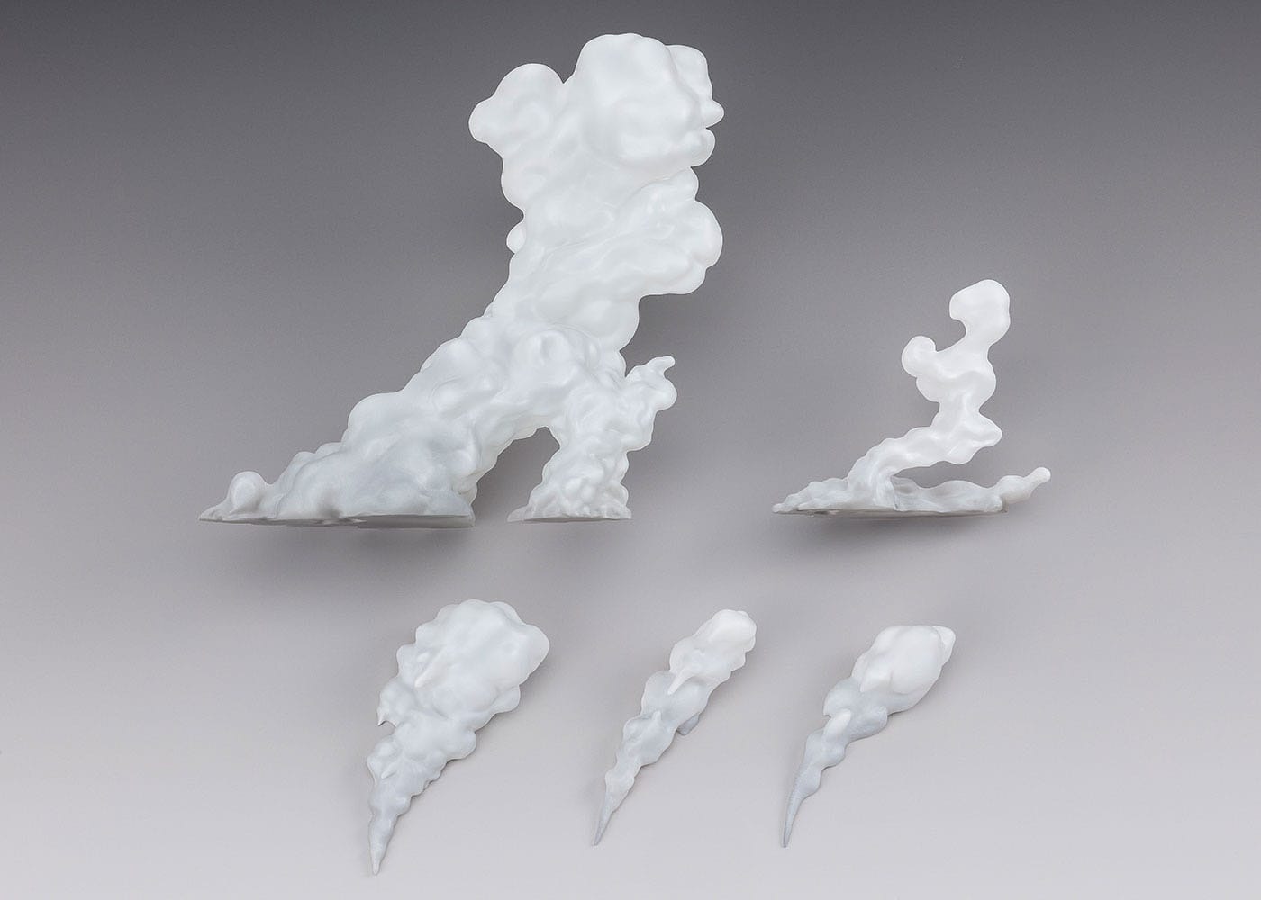 Tamashii Effect Action Figure Accessory Smoke White Version for SH Figuarts