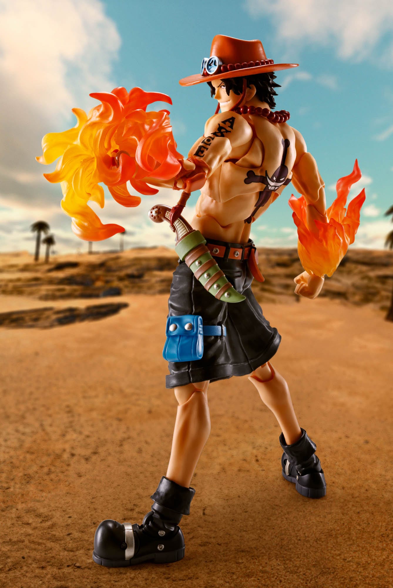One Piece SH Figuarts Action Figure Portgas D Ace - Fire Fist