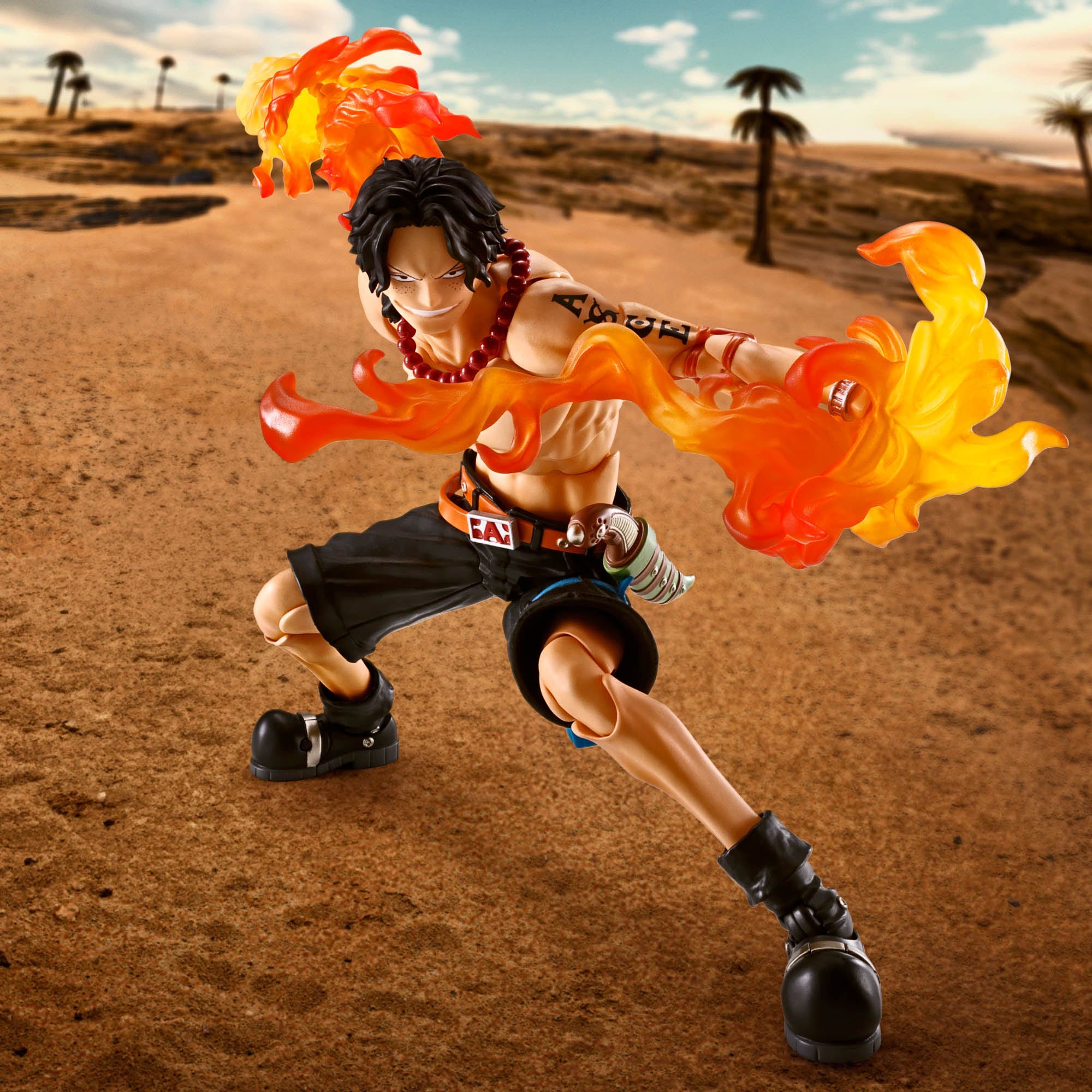 One Piece SH Figuarts Action Figure Portgas D Ace - Fire Fist