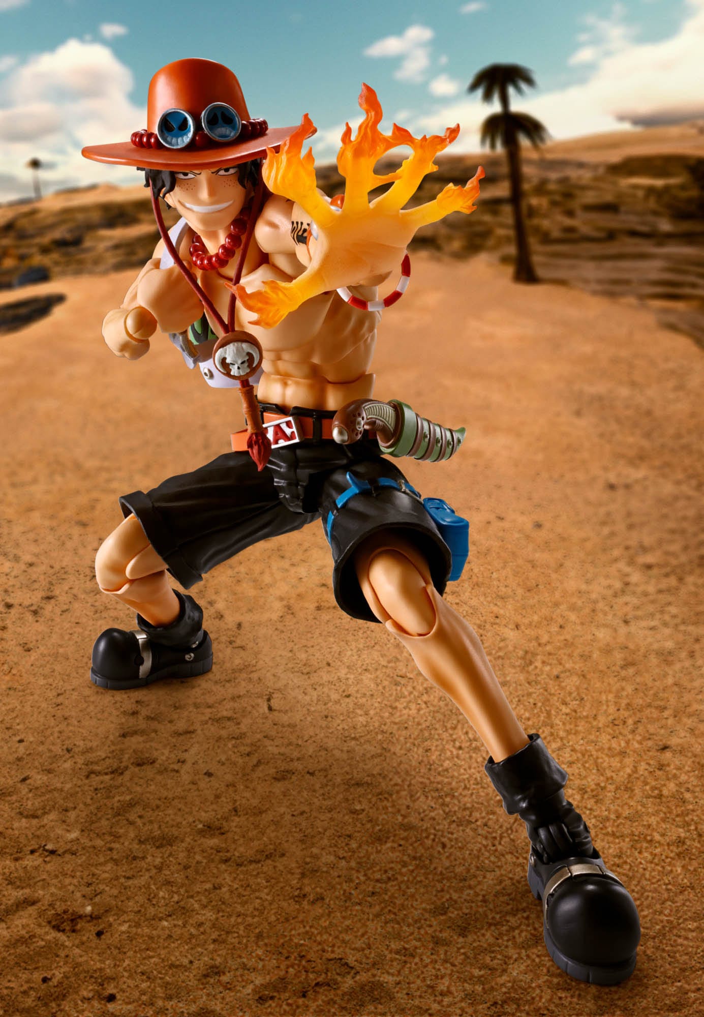 One Piece SH Figuarts Action Figure Portgas D Ace - Fire Fist