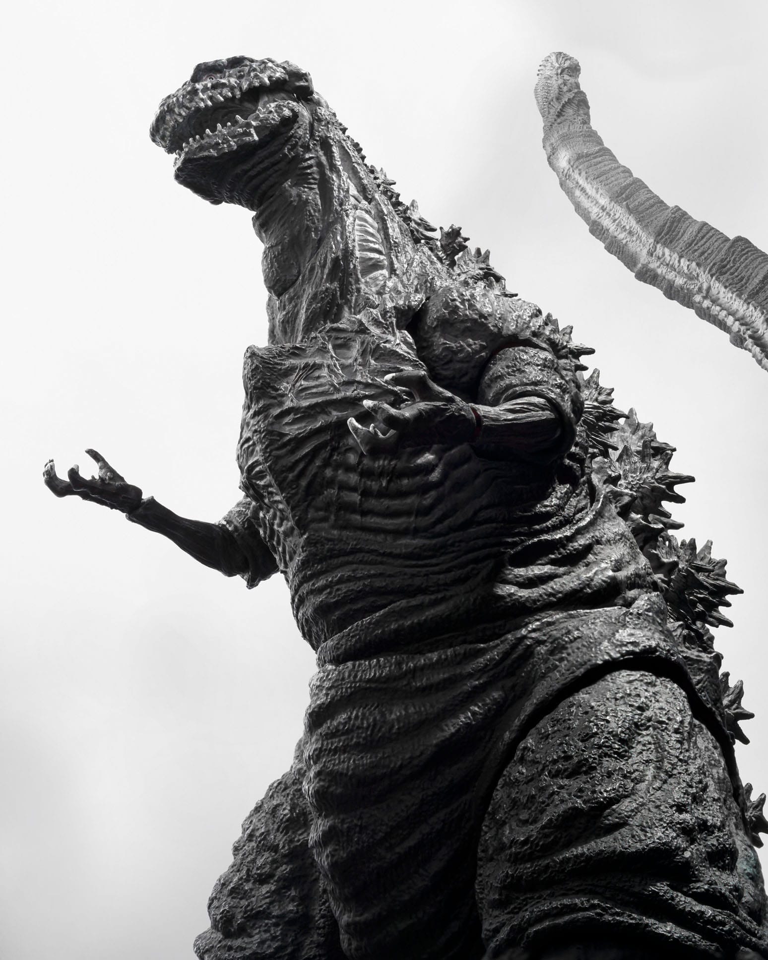 Godzilla SH MonsterArts Action Figure Godzilla (2016) The Fourth Orthochromatic Version