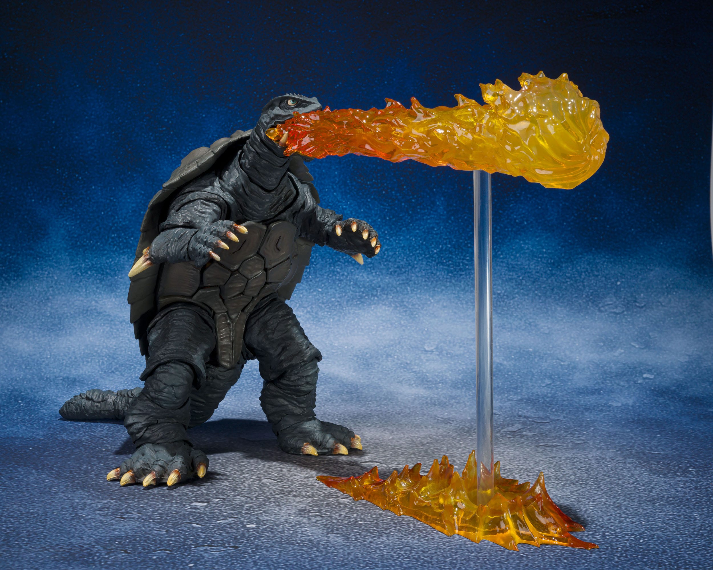 Gamera 1996 SH MonsterArts Action Figure Gamera Sendai Decisive Battle Ver.