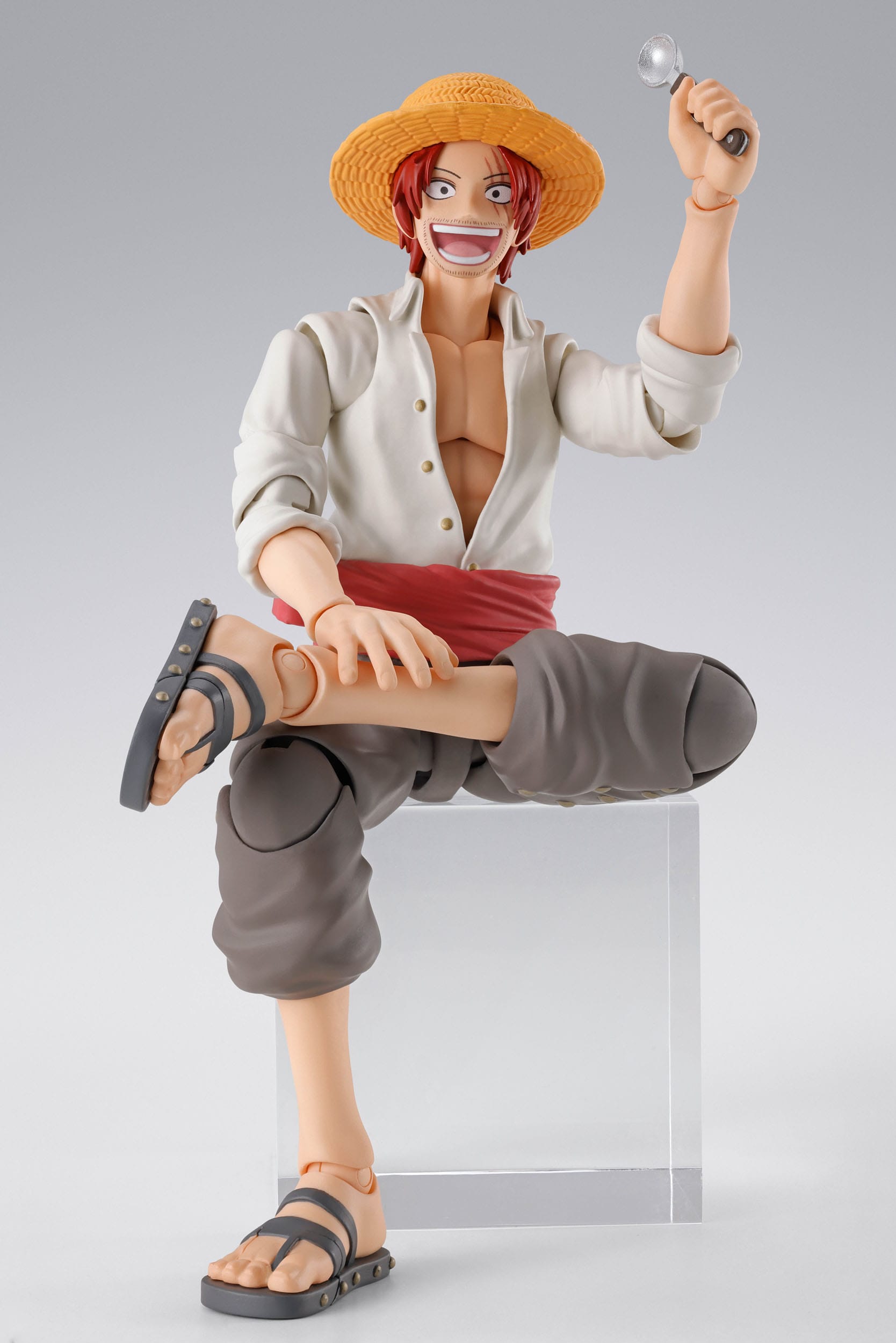 One Piece SH Figuarts Action Figure 2-Pack Shanks & Monkey D. Luffy Childhood Ver.