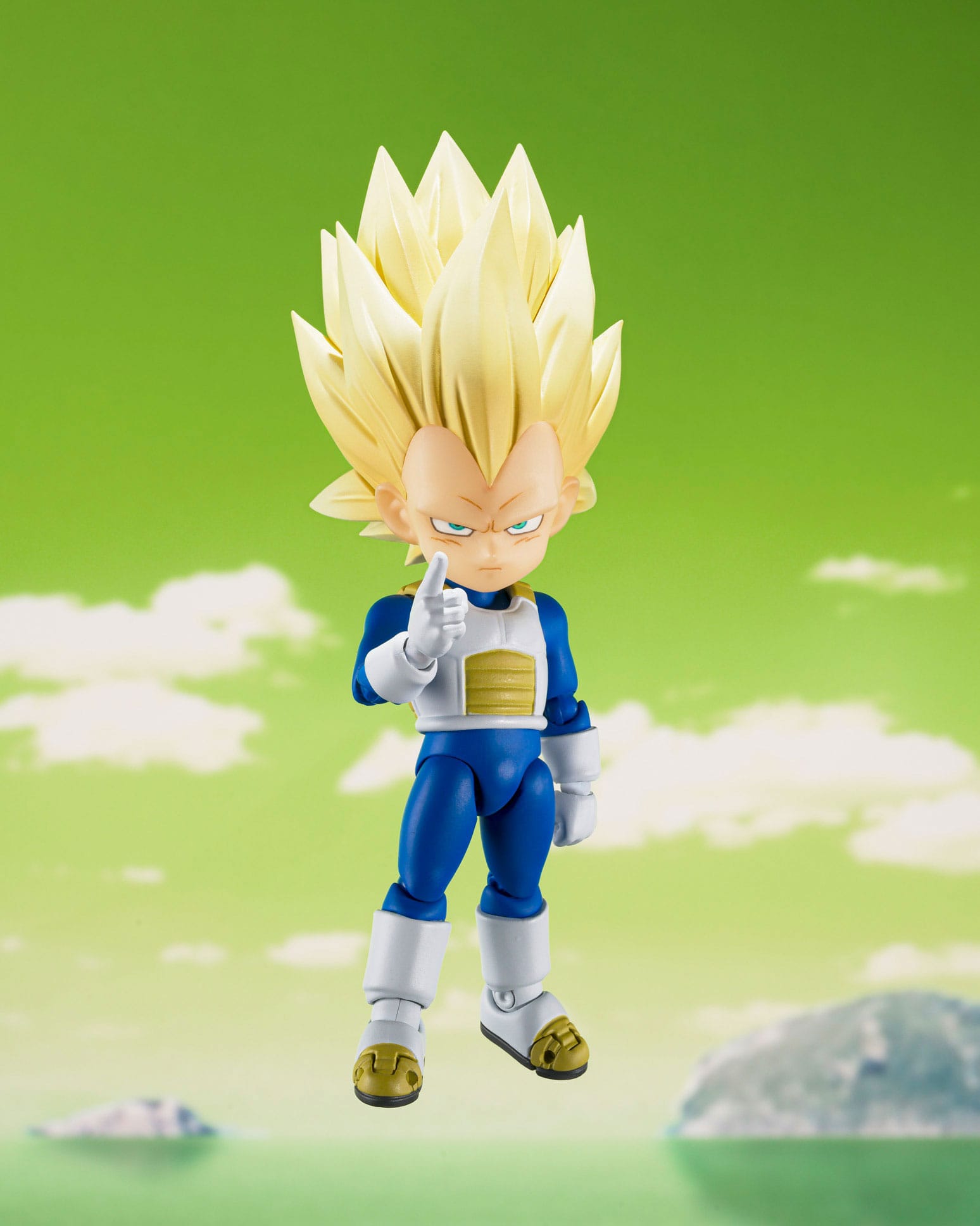DRAGONBALL DAIMA SH FIGUARTS SUPER SAIYAN 3 MINI VEGETA