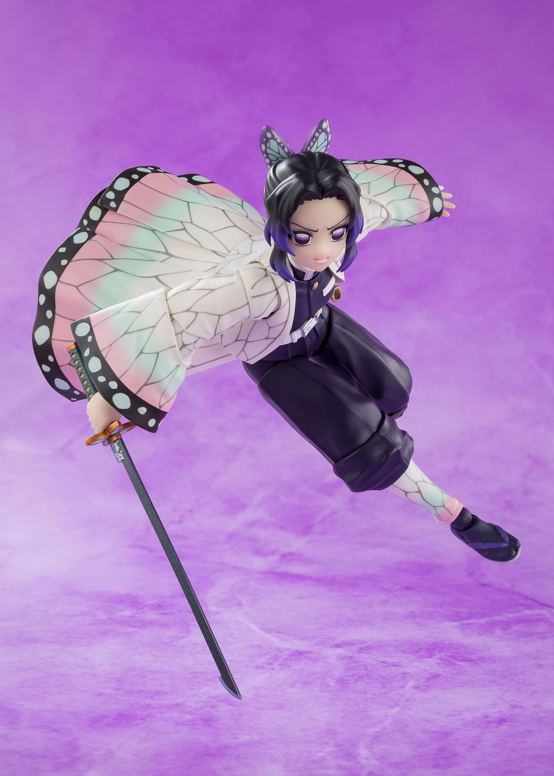 *PRE ORDER* Demon Slayer: Kimetsu no Yaiba SH Figuarts Action Figure Shinobu Kocho (ETA NOVEMBER)
