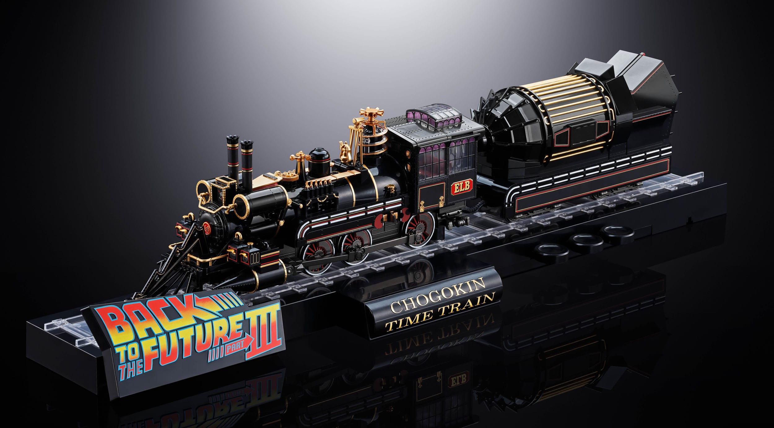 *PRE ORDER* Back To The Future Chogokin Action Figure Time Train (ETA FEBRUARY)