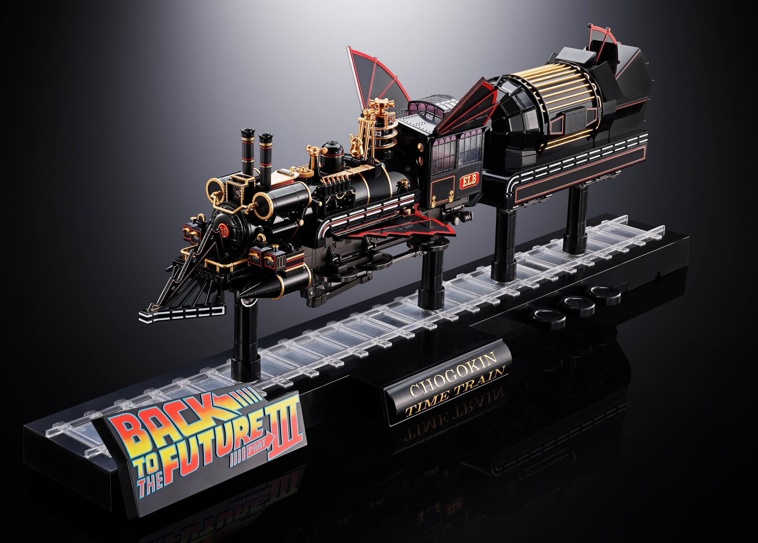 *PRE ORDER* Back To The Future Chogokin Action Figure Time Train (ETA FEBRUARY)