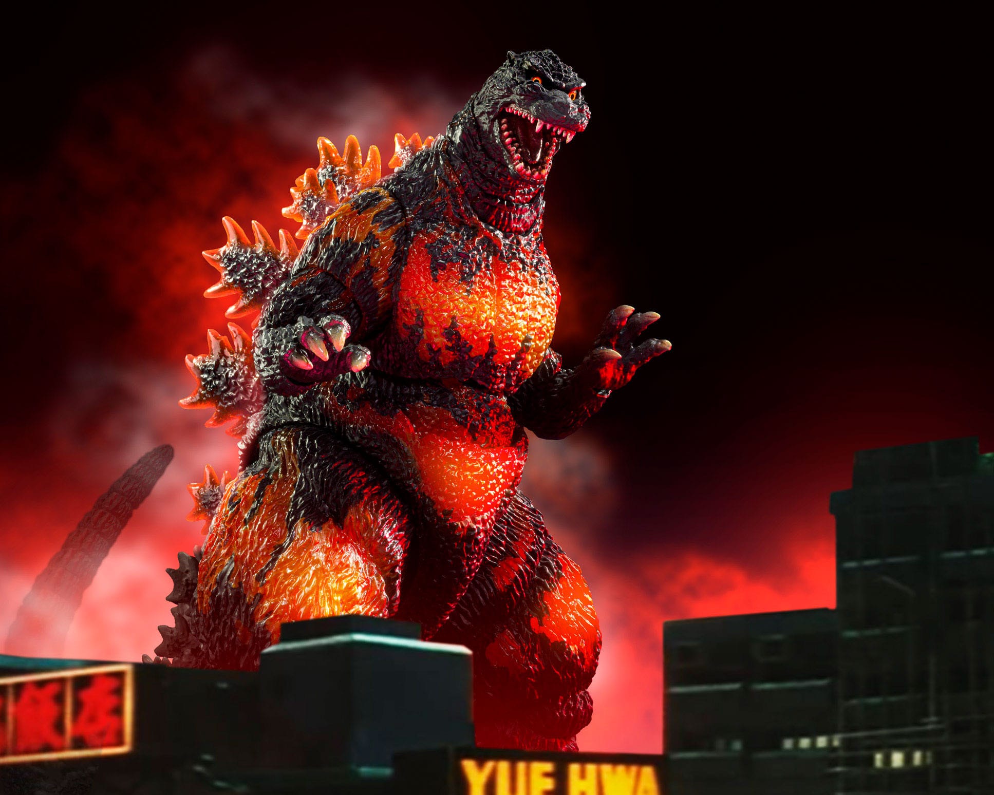 Godzilla vs. Destoroyah SH MonsterArts Action Figure Godzilla 1995 70th Anniversary Special Ver.