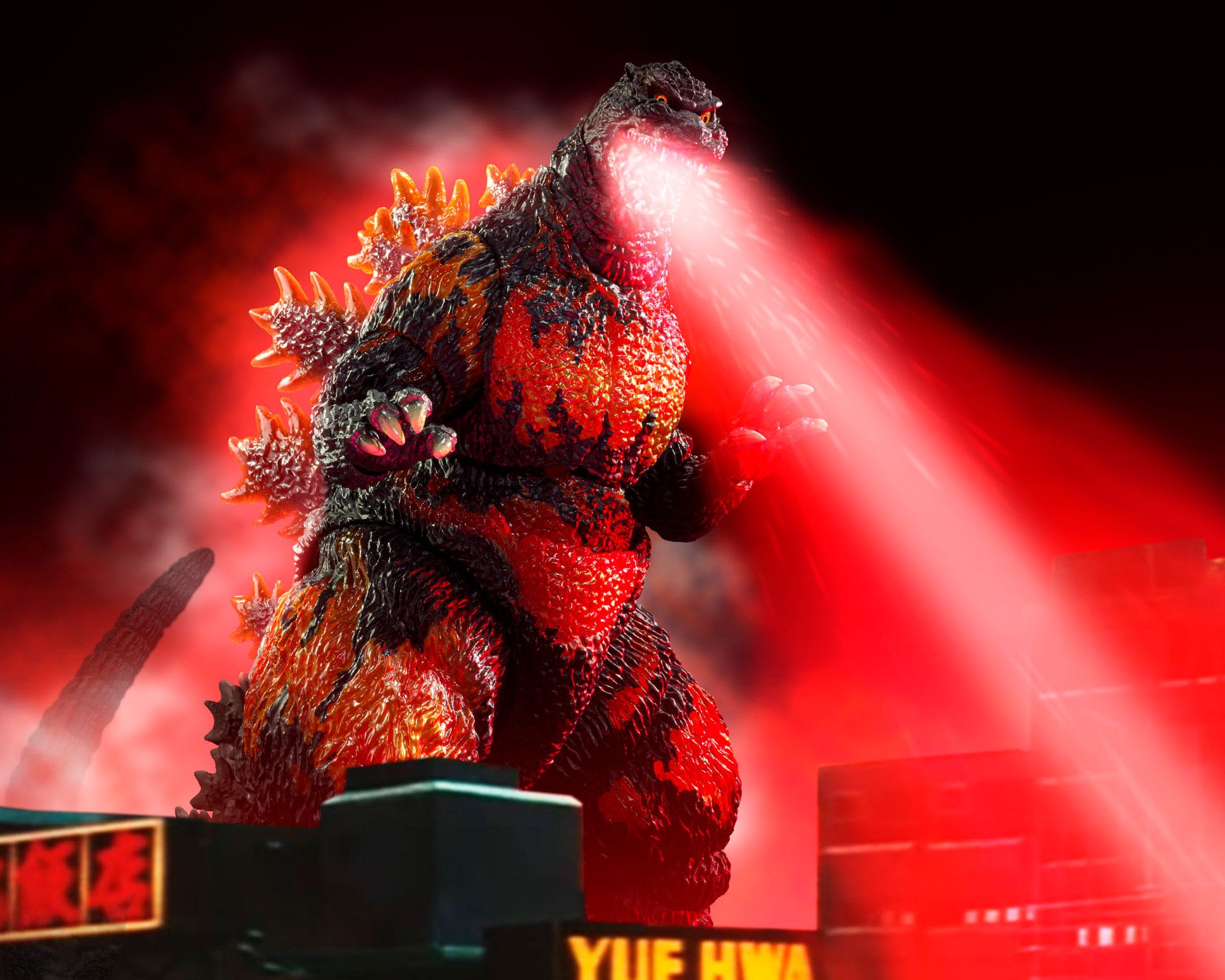 Godzilla vs. Destoroyah SH MonsterArts Action Figure Godzilla 1995 70th Anniversary Special Ver.