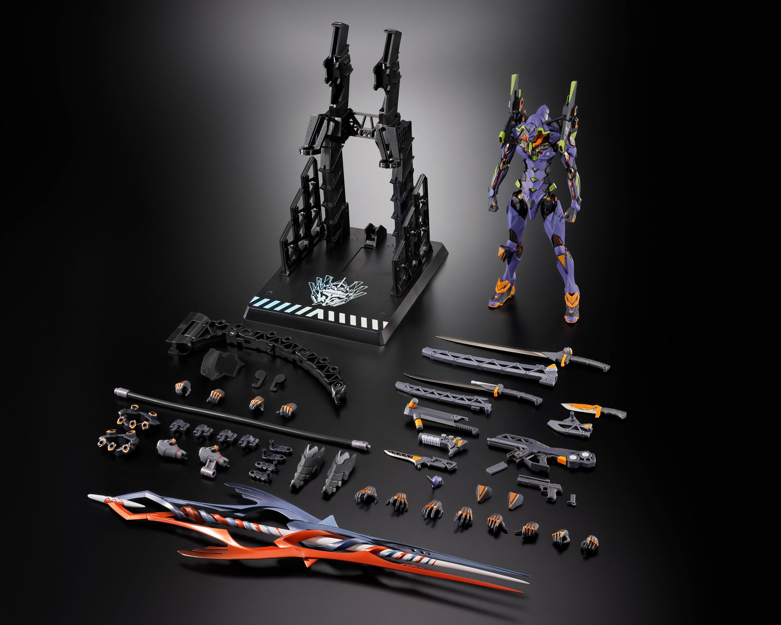 *PRE ORDER* Neon Genesis Evangelion Metal Build Action Figure Eva Test Type-01 30th with the Spear of Gaius (ETA JANUARY)