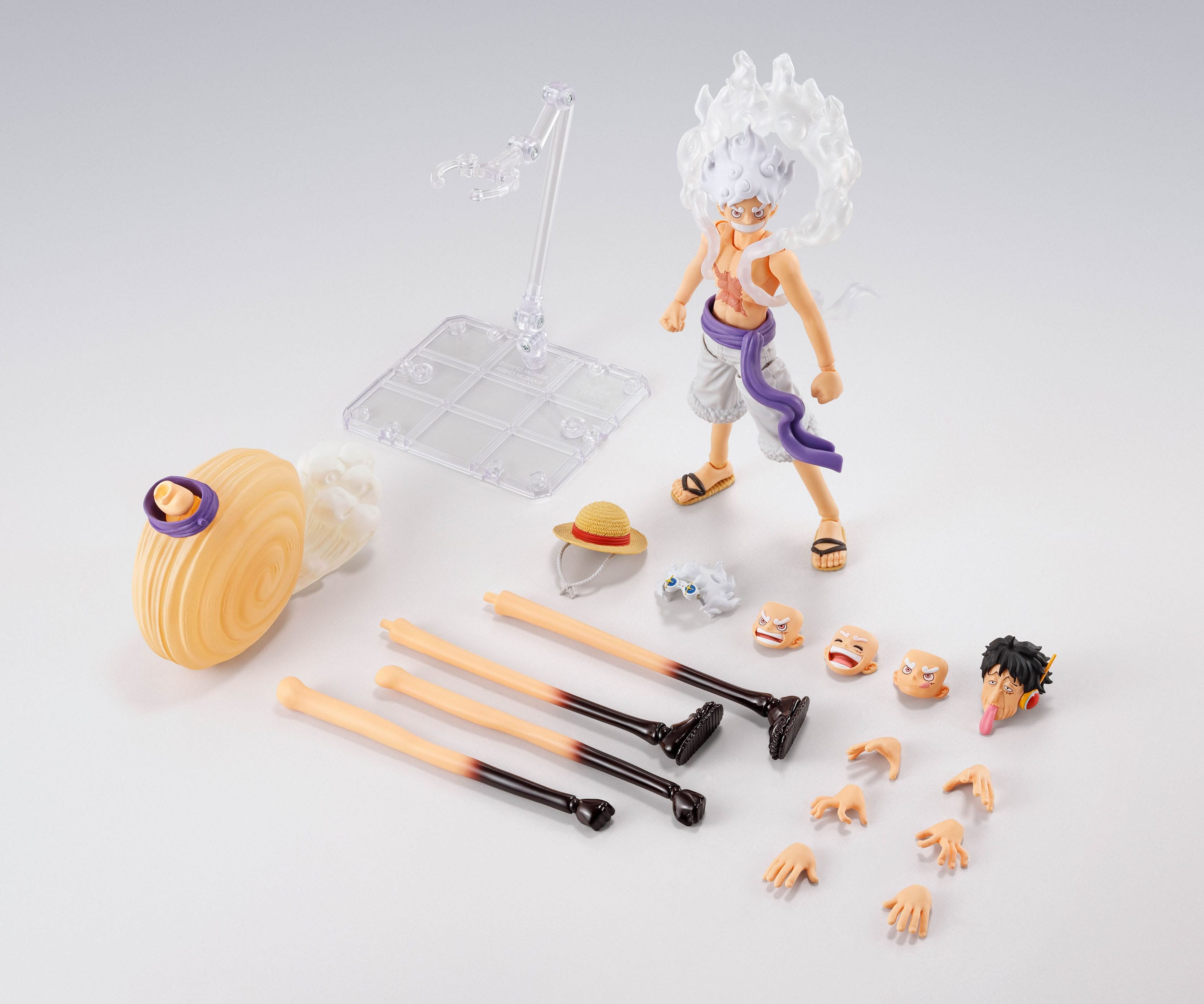 *PRE ORDER* One Piece SH Figuarts Action Figure Monkey D. Luffy Gear 5 - Future Island Egghead (ETA JANUARY)