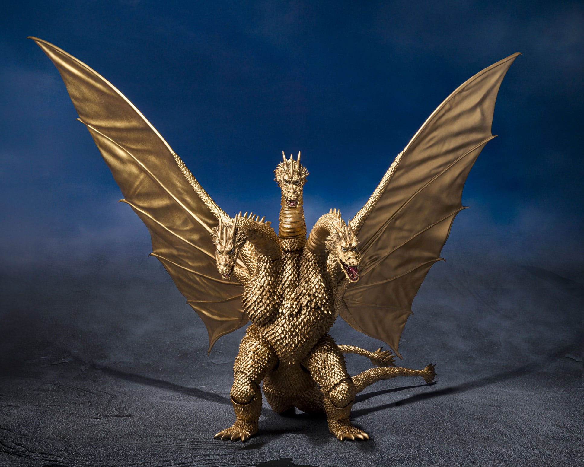 Godzilla SH Monster Arts Action Figure King Ghidora 1972 (ETA JANUARY)