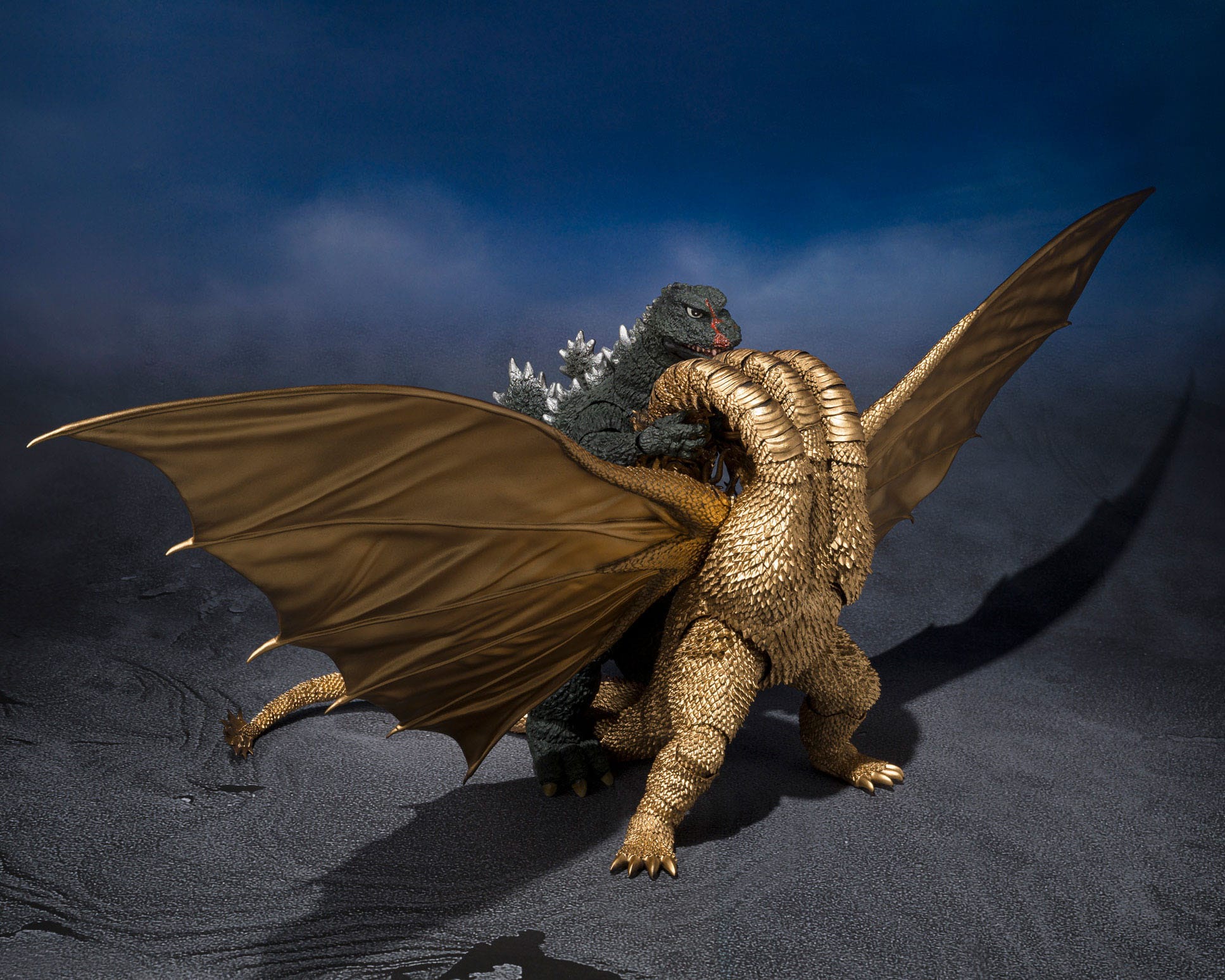 Godzilla SH Monster Arts Action Figure King Ghidora 1972 (ETA JANUARY)