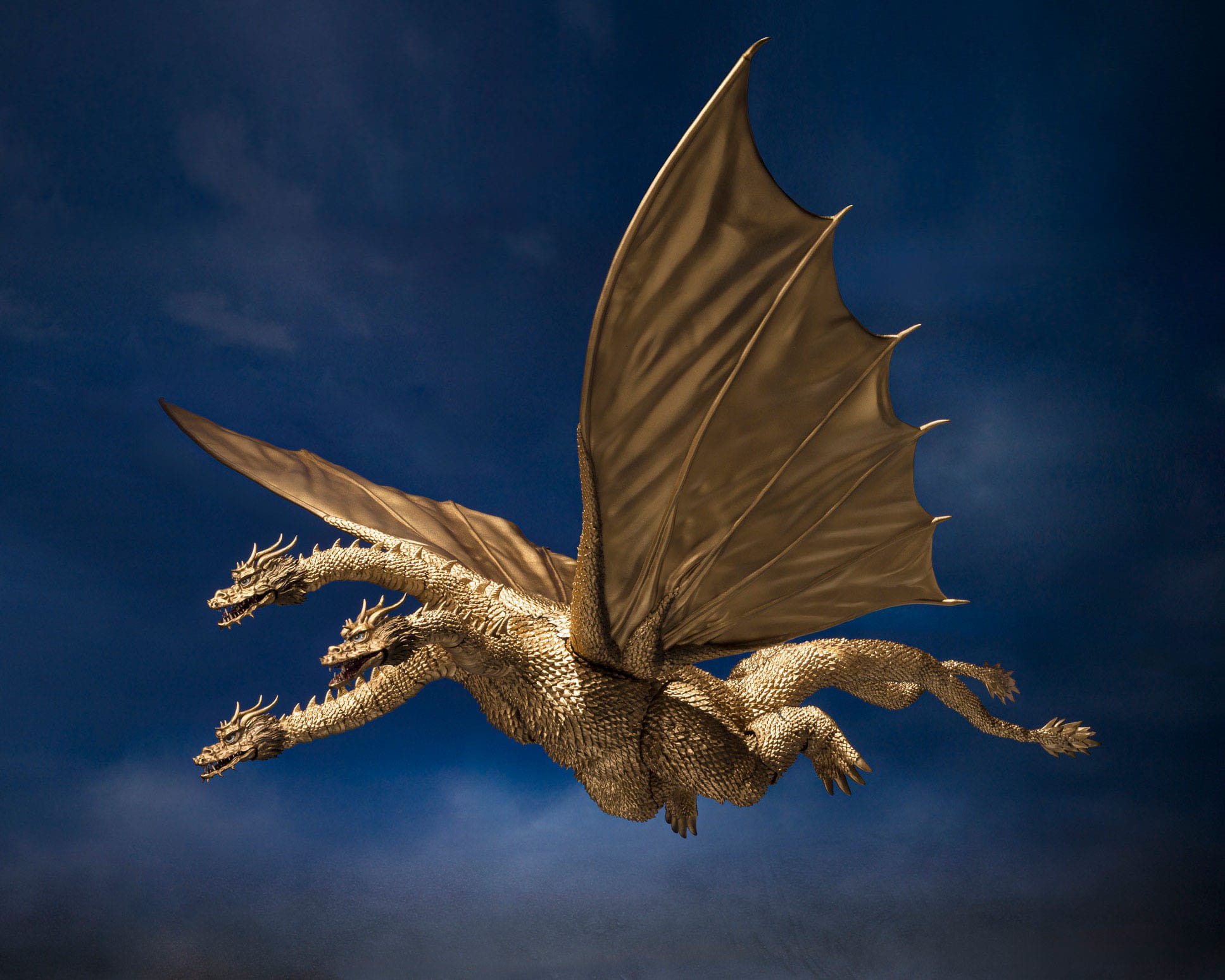 Godzilla SH Monster Arts Action Figure King Ghidora 1972 (ETA JANUARY)