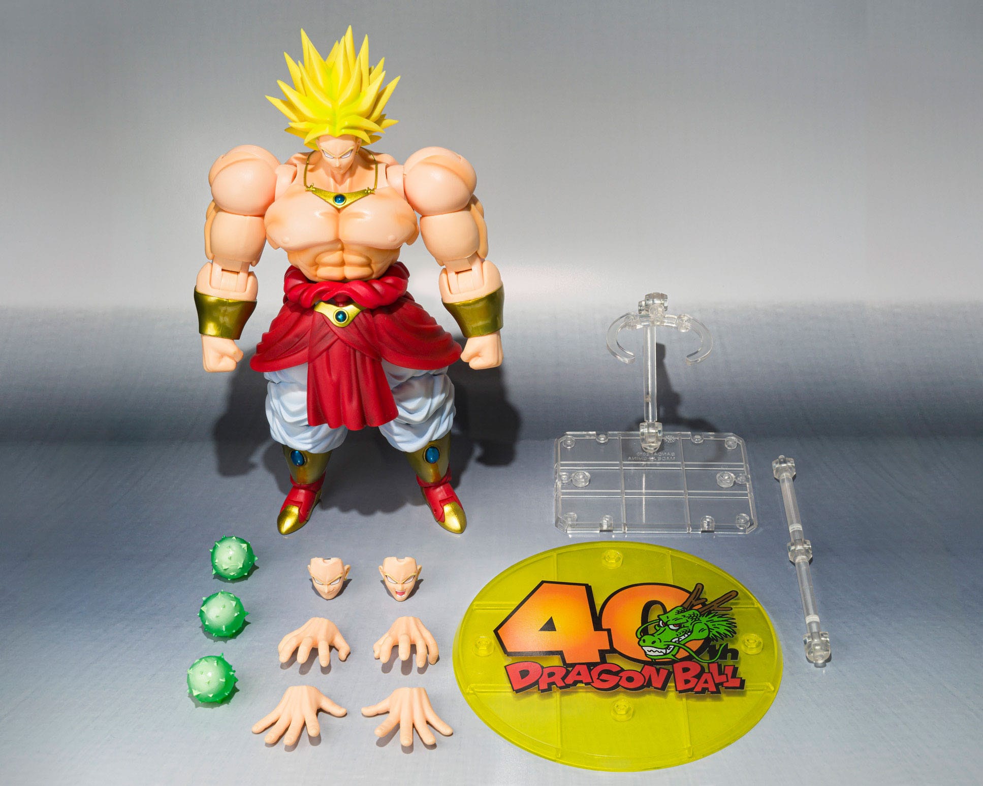 DRAGONBALL Z MOVIE SH FIGUARTS Broly 40th Anniversary Edition