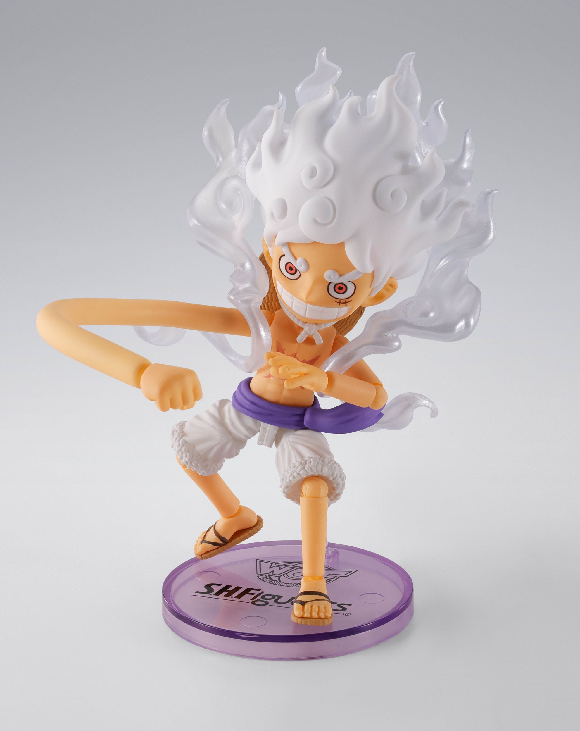 *PRE ORDER* One Piece World Collactable Figures x SH Figuarts Action Figure Monkey D. Luffy Gear 5 (ETA APRIL)