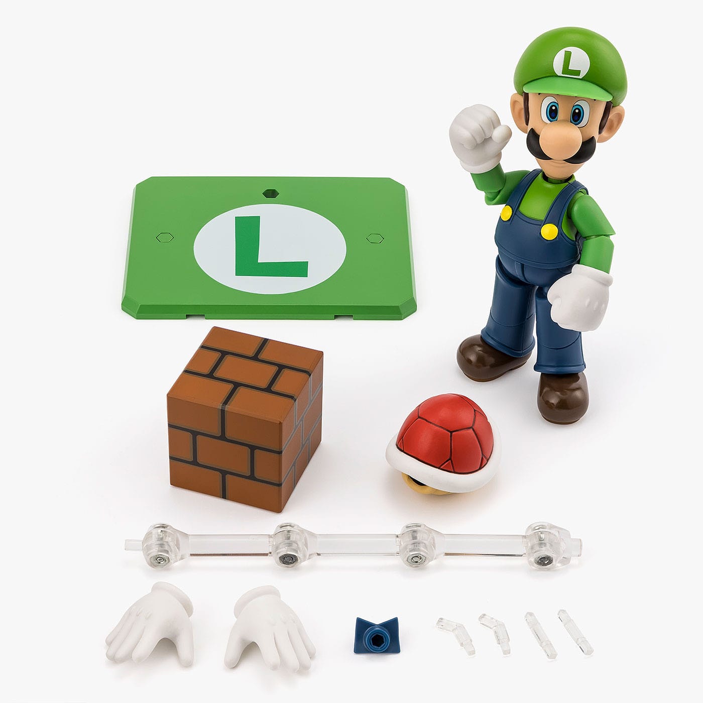 *PRE ORDER* Super Mario SH Figuarts Action Figure Luigi (ETA MAY)