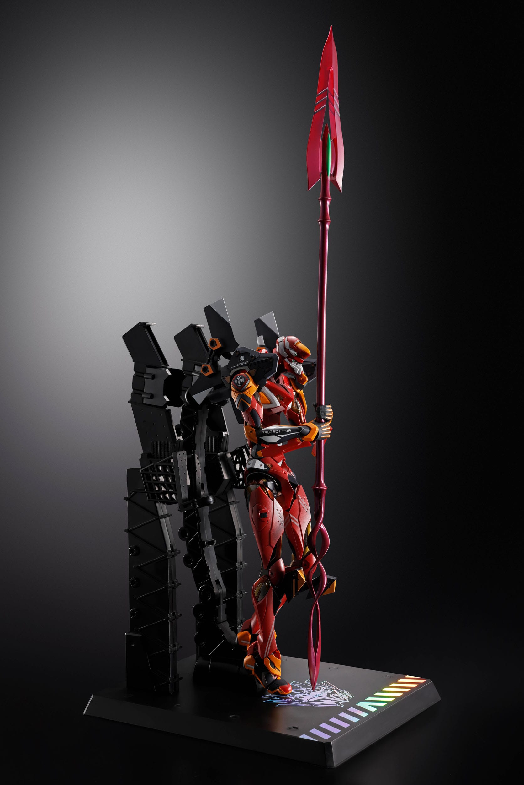 *PRE ORDER* Neon Genesis Evangelion Metal Build Action Figure Eva Production Model-02 30th with the Spear of Cassius (ETA AUGUST)