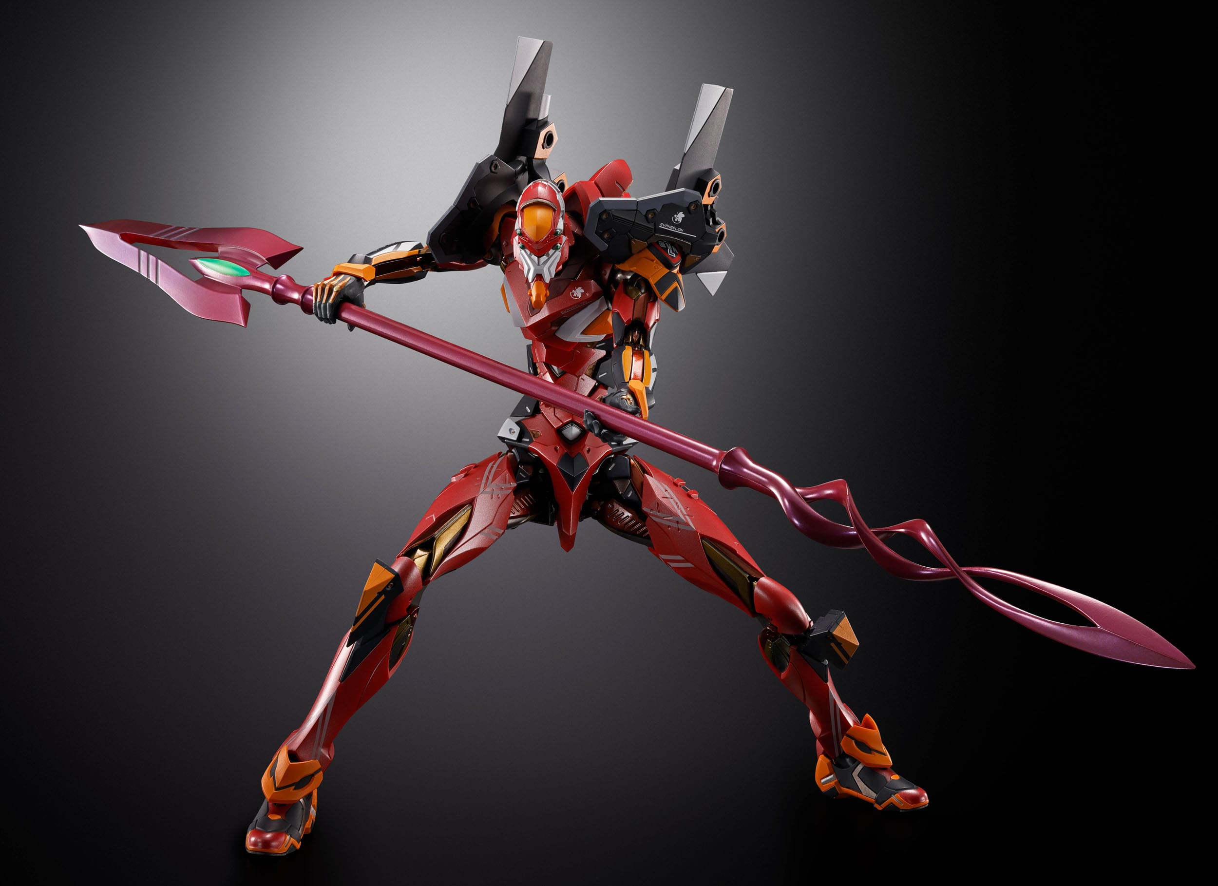 *PRE ORDER* Neon Genesis Evangelion Metal Build Action Figure Eva Production Model-02 30th with the Spear of Cassius (ETA AUGUST)