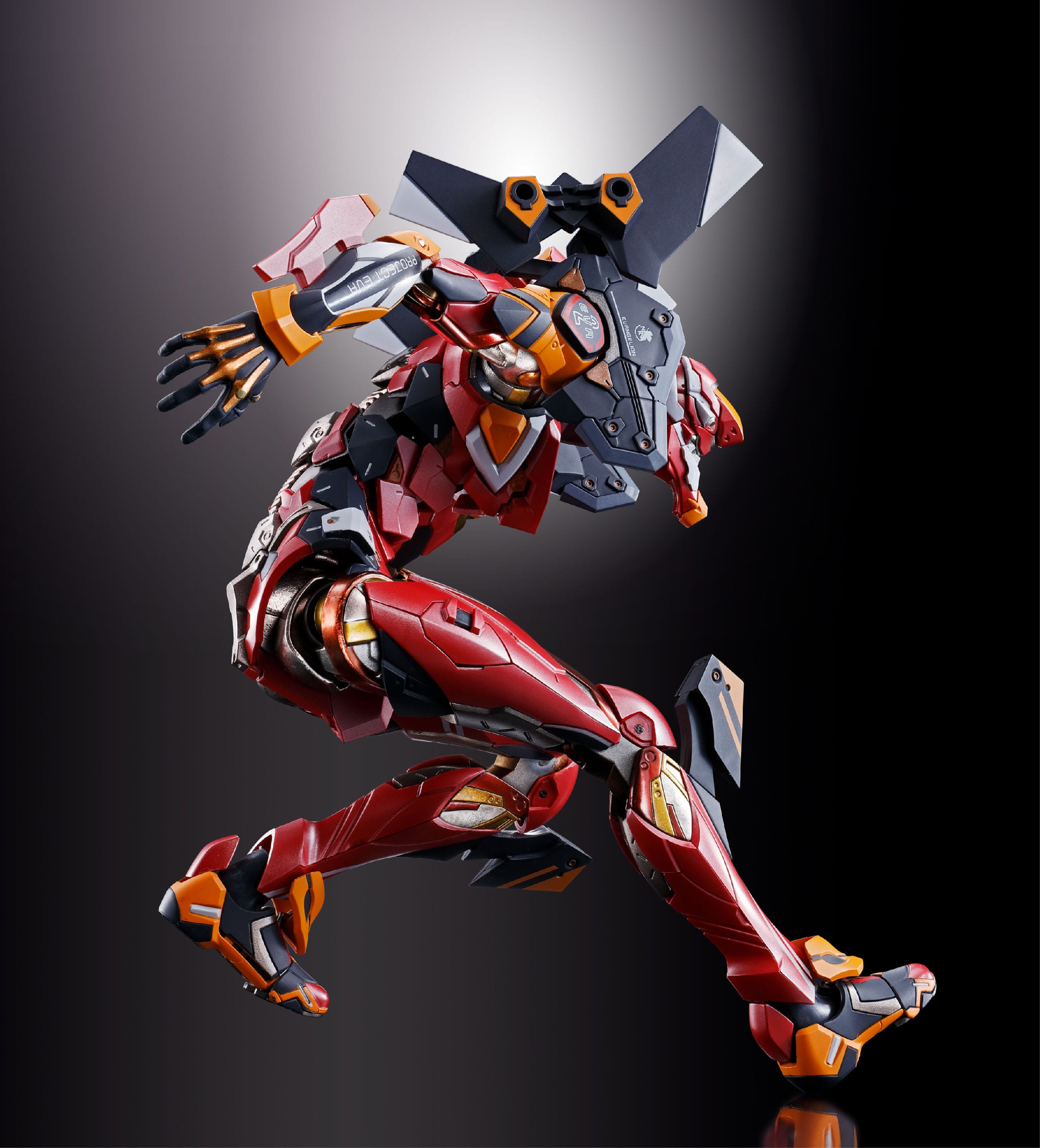 *PRE ORDER* Neon Genesis Evangelion Metal Build Action Figure Eva Production Model-02 30th with the Spear of Cassius (ETA AUGUST)