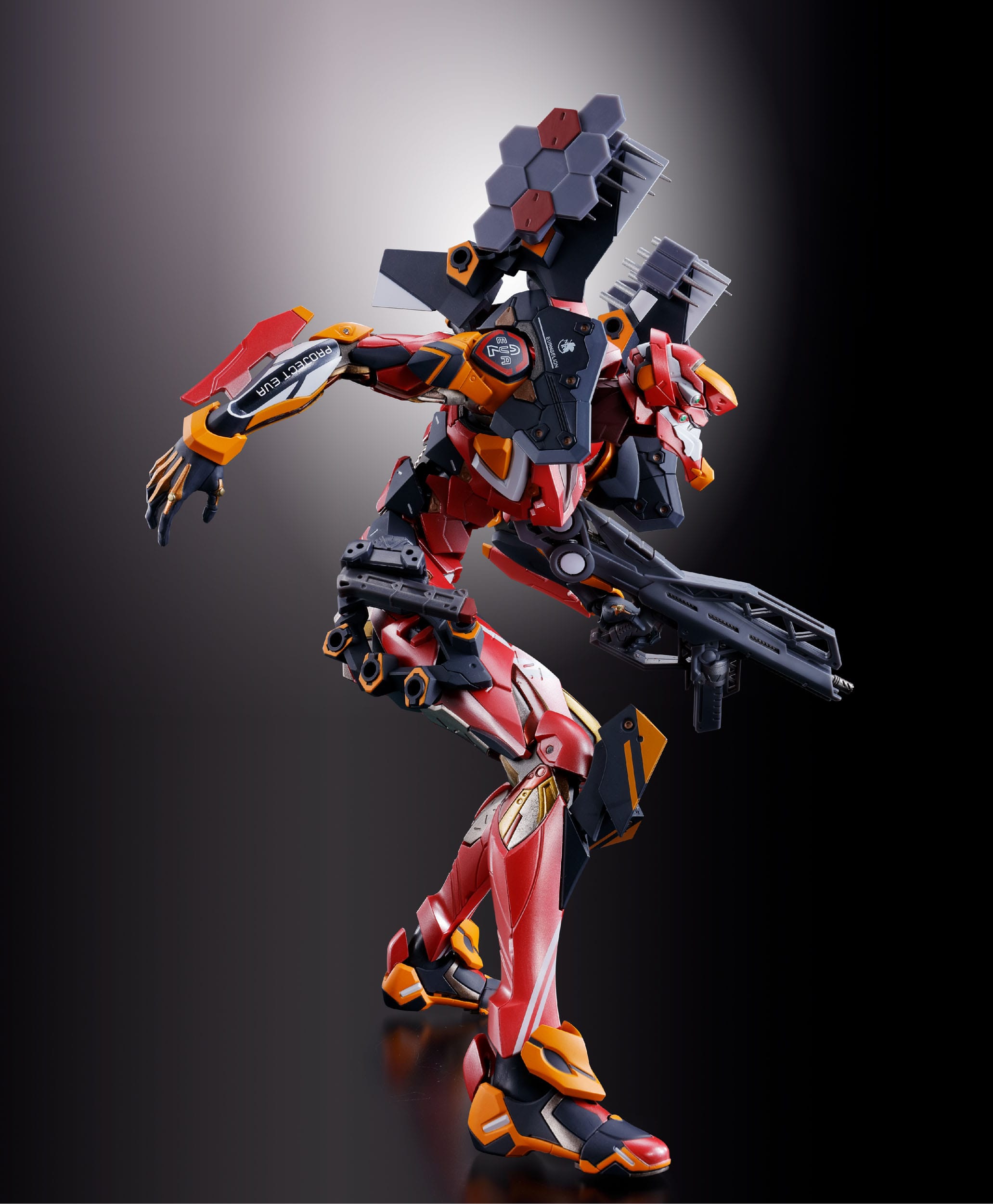 *PRE ORDER* Neon Genesis Evangelion Metal Build Action Figure Eva Production Model-02 30th with the Spear of Cassius (ETA AUGUST)
