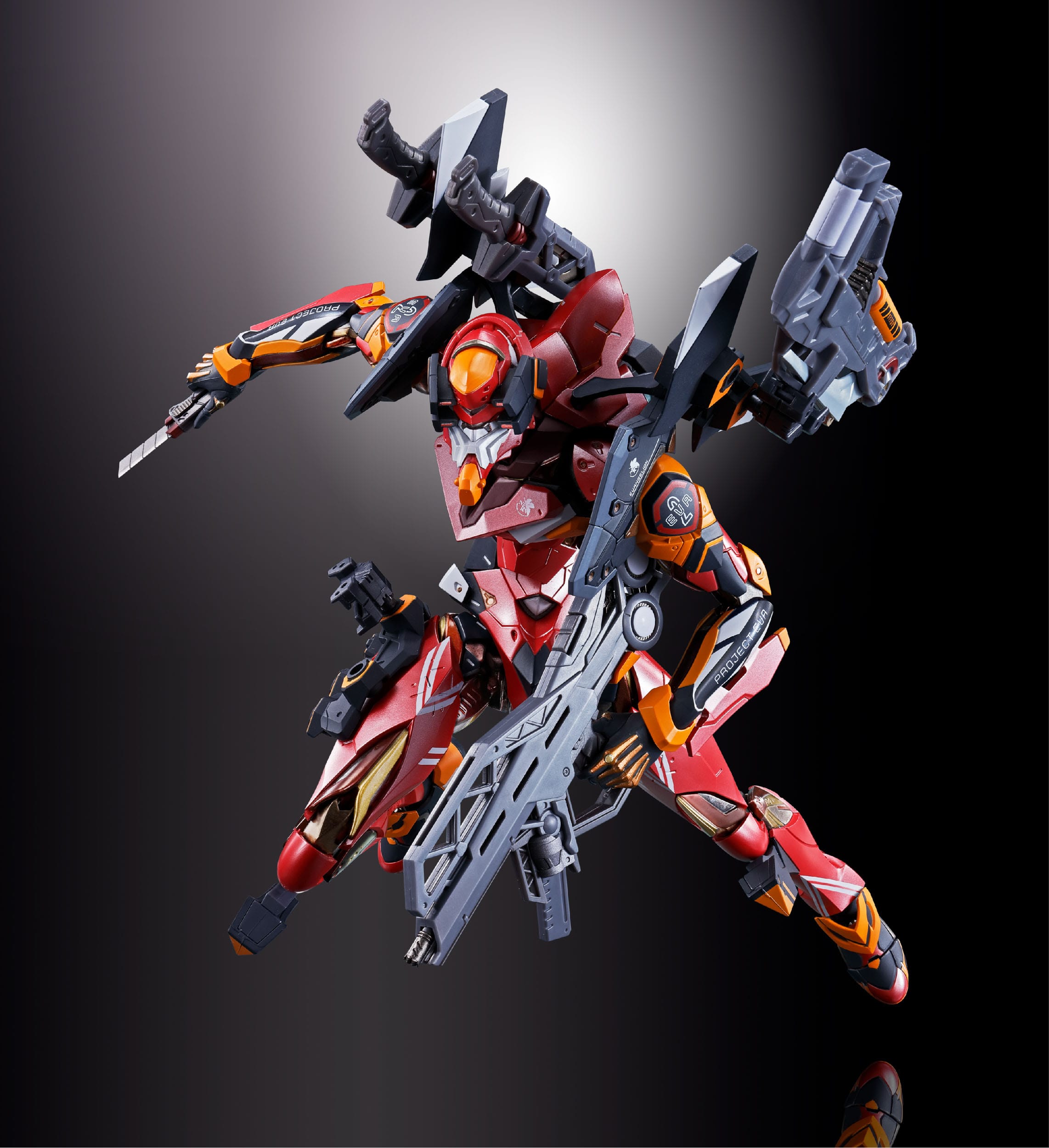 *PRE ORDER* Neon Genesis Evangelion Metal Build Action Figure Eva Production Model-02 30th with the Spear of Cassius (ETA AUGUST)