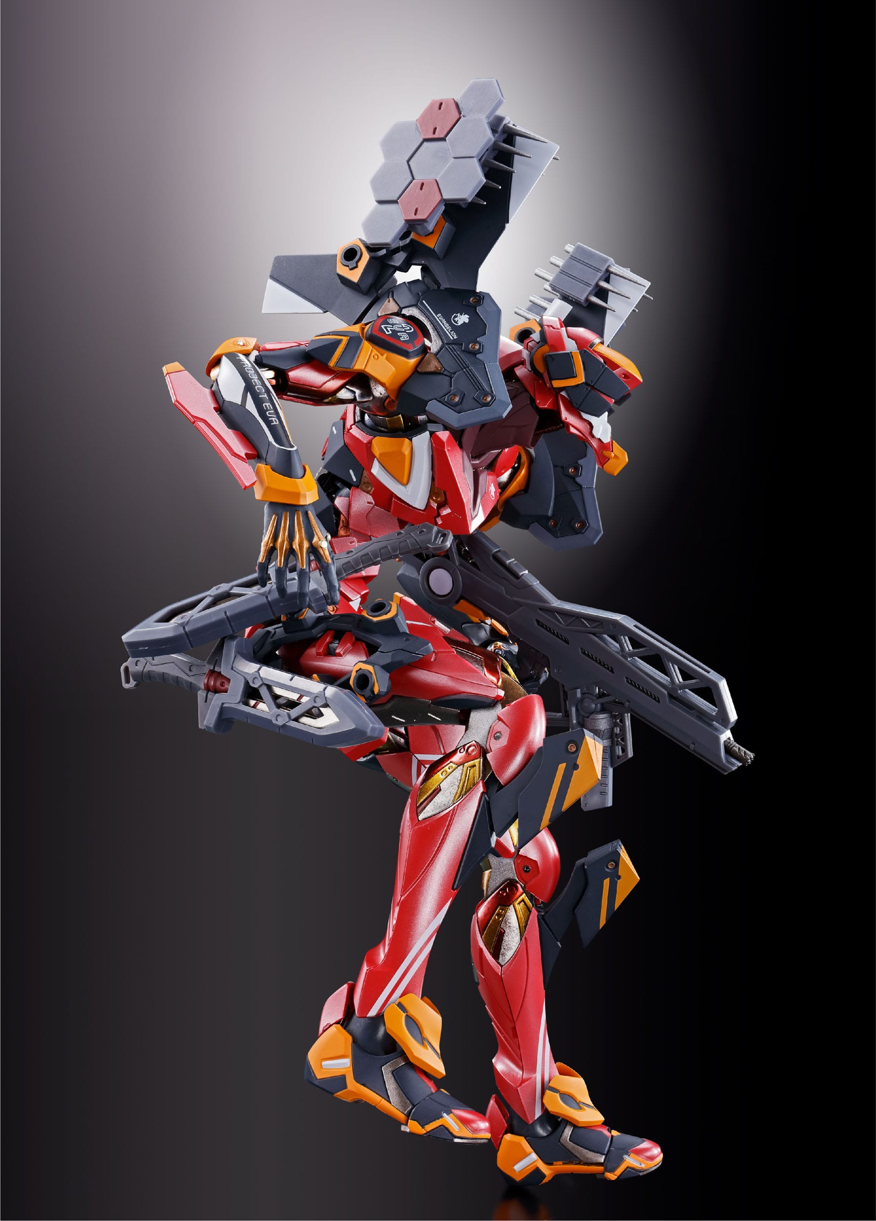 *PRE ORDER* Neon Genesis Evangelion Metal Build Action Figure Eva Production Model-02 30th with the Spear of Cassius (ETA AUGUST)