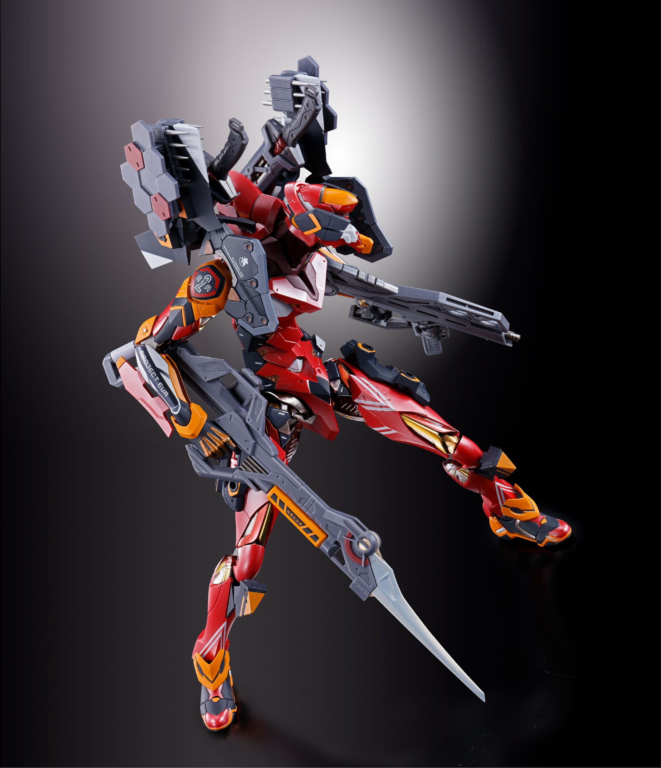*PRE ORDER* Neon Genesis Evangelion Metal Build Action Figure Eva Production Model-02 30th with the Spear of Cassius (ETA AUGUST)
