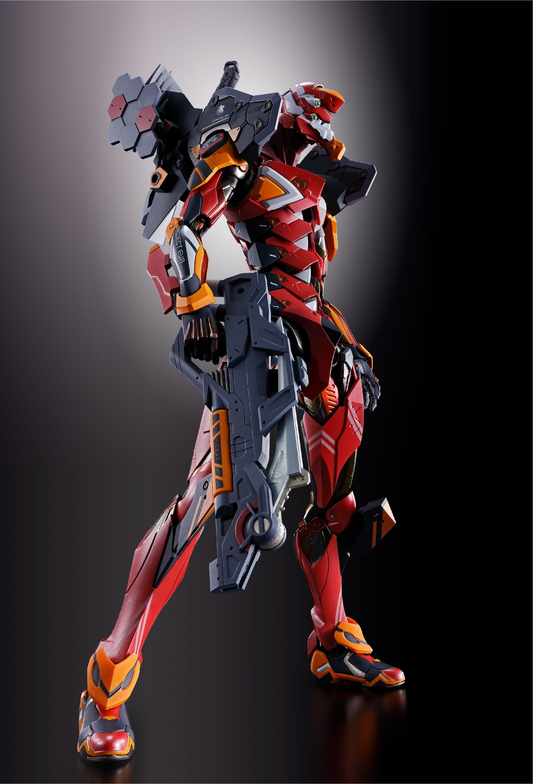 *PRE ORDER* Neon Genesis Evangelion Metal Build Action Figure Eva Production Model-02 30th with the Spear of Cassius (ETA AUGUST)