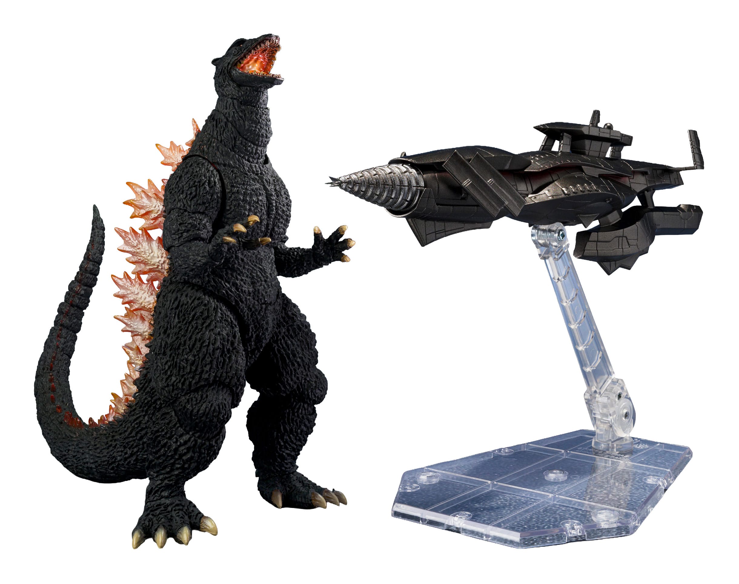 *PRE ORDER* Godzilla: Final Wars SH MonsterArts Action Figure Godzilla Heat Ray Ver. vs. New Gotengo (ETA JULY)