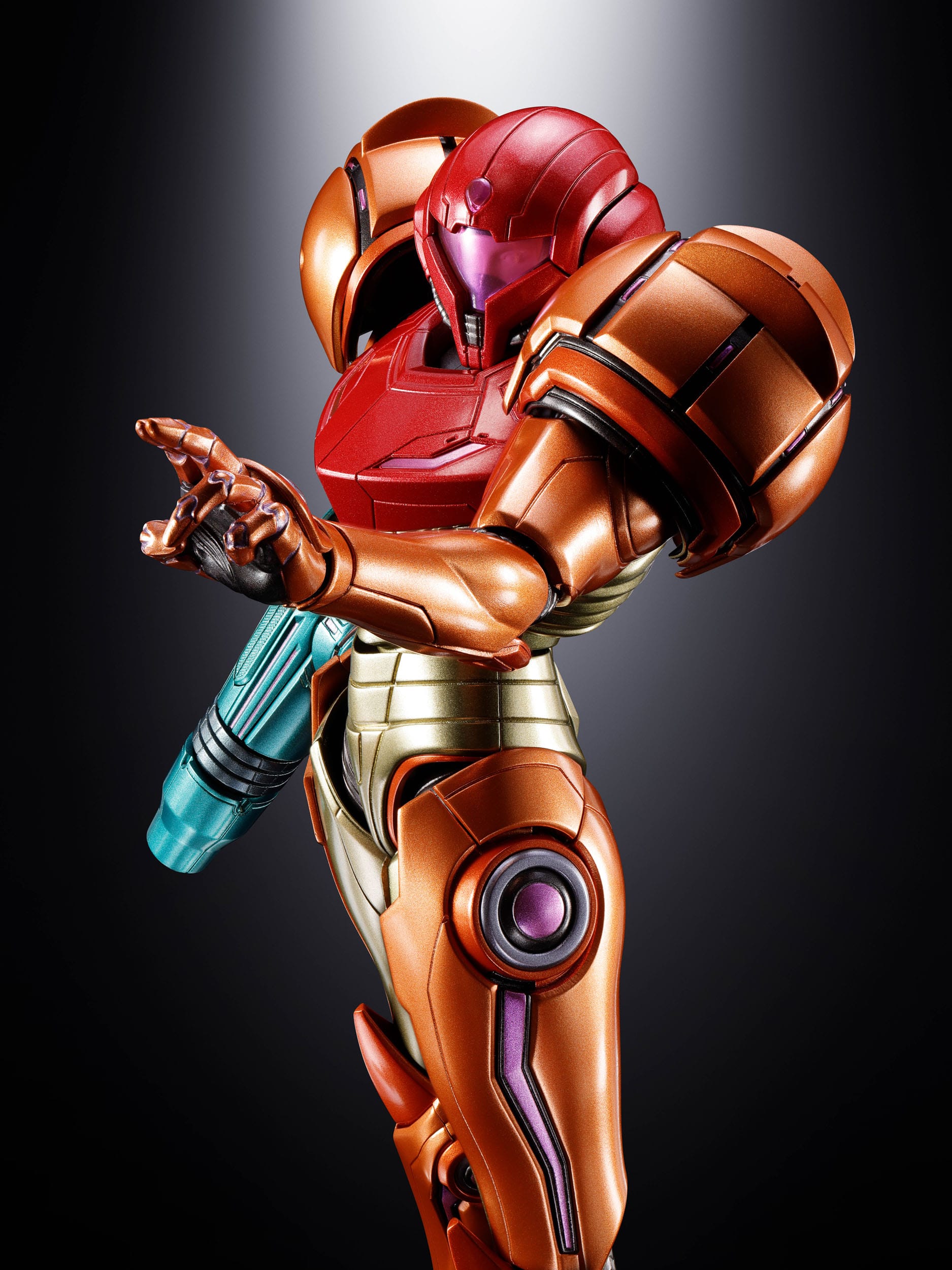 *PRE ORDER* Metroid Prime 4: Beyond CHOGOKIN Diecast Action Figure Samus Aran LED (ETA AUGUST)