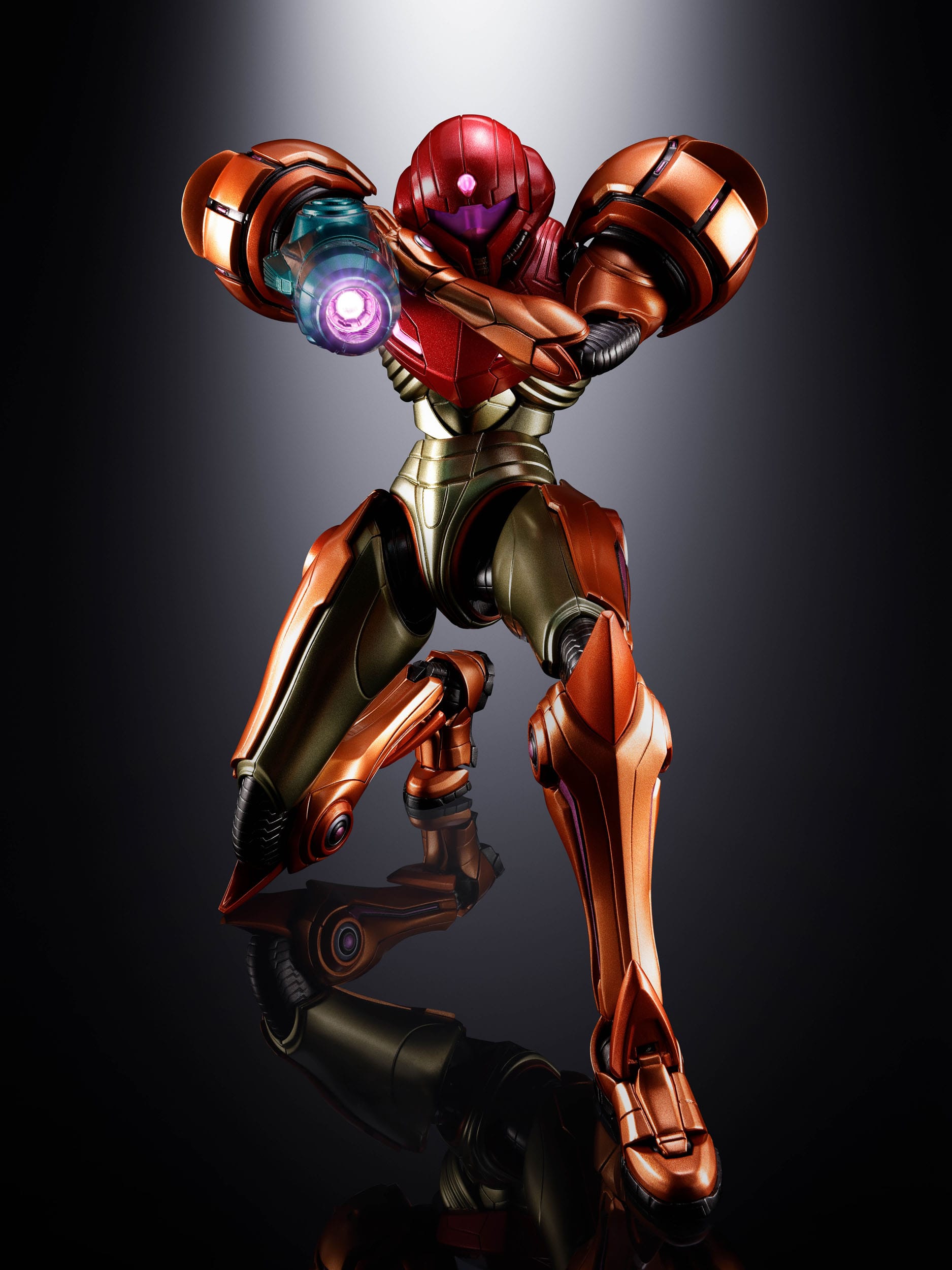 *PRE ORDER* Metroid Prime 4: Beyond CHOGOKIN Diecast Action Figure Samus Aran LED (ETA AUGUST)