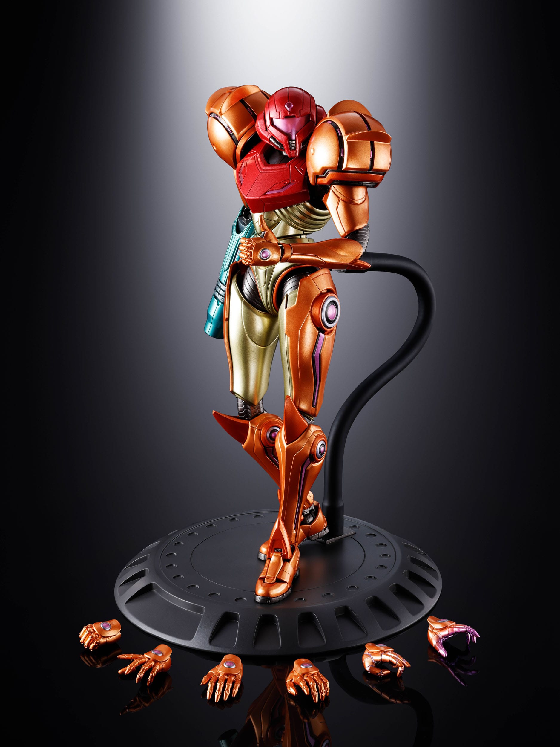 *PRE ORDER* Metroid Prime 4: Beyond CHOGOKIN Diecast Action Figure Samus Aran LED (ETA AUGUST)