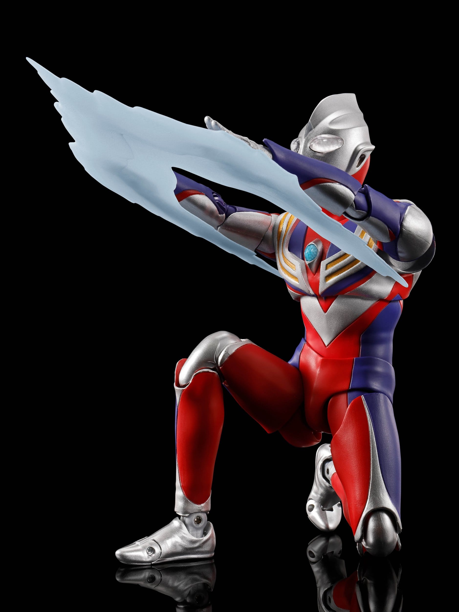 Ultraman Series SH Figuarts Shinkocchou Seihou Action Figure Ultraman Tiga Multi Type 30th Anniversary Edition