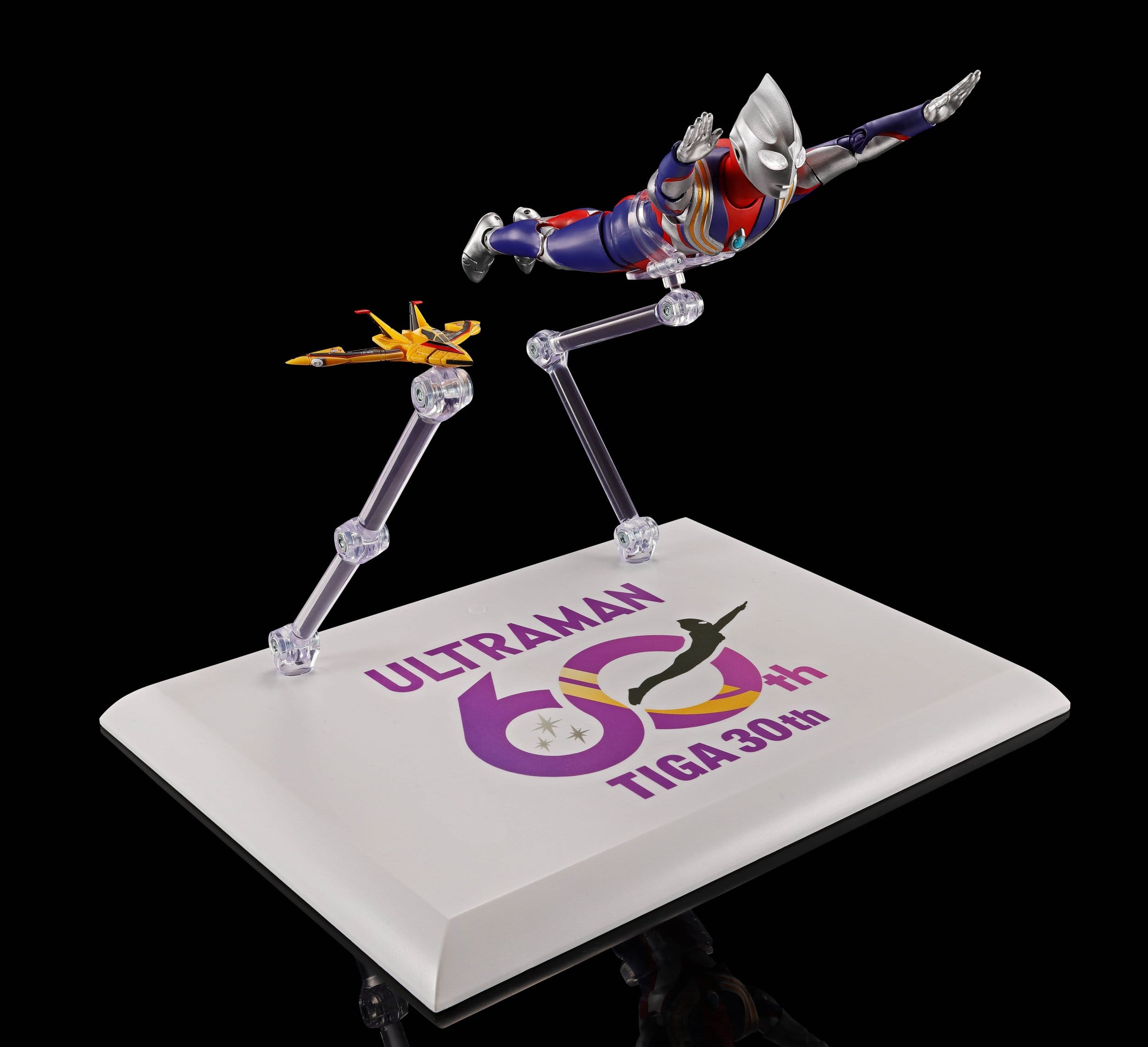 Ultraman Series SH Figuarts Shinkocchou Seihou Action Figure Ultraman Tiga Multi Type 30th Anniversary Edition