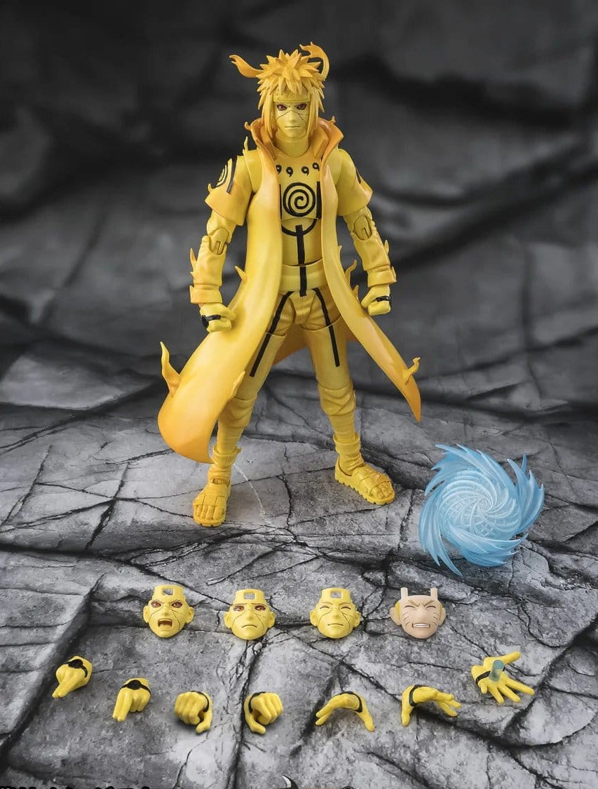 Naruto SH Figuarts Action Figure Minato Namikaze (Kurama Link Mode) - Bond of Light That Shatters Darkness